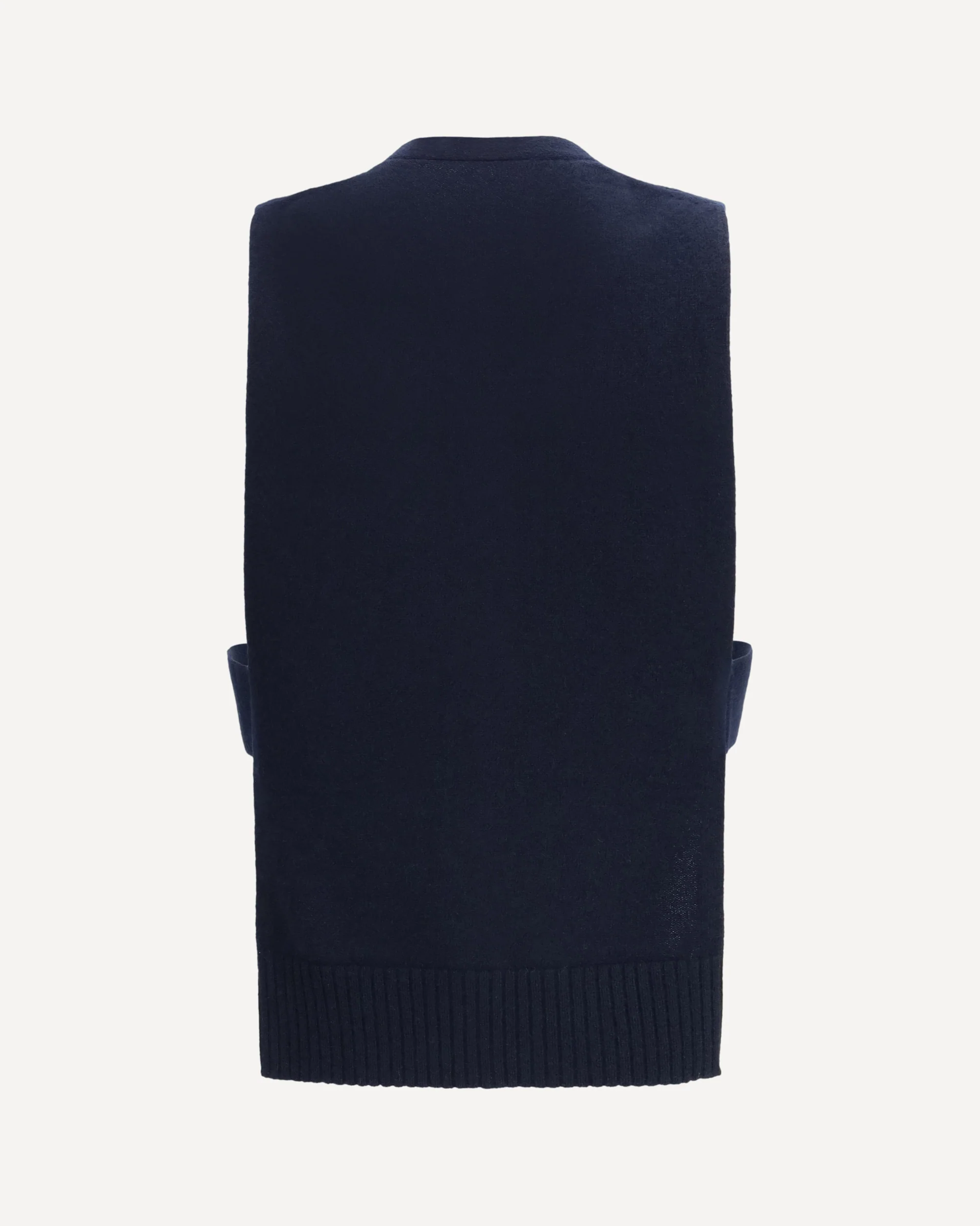 Cashmere cardigan Vest - BLUE | Cheap Luxury Handbags Store,