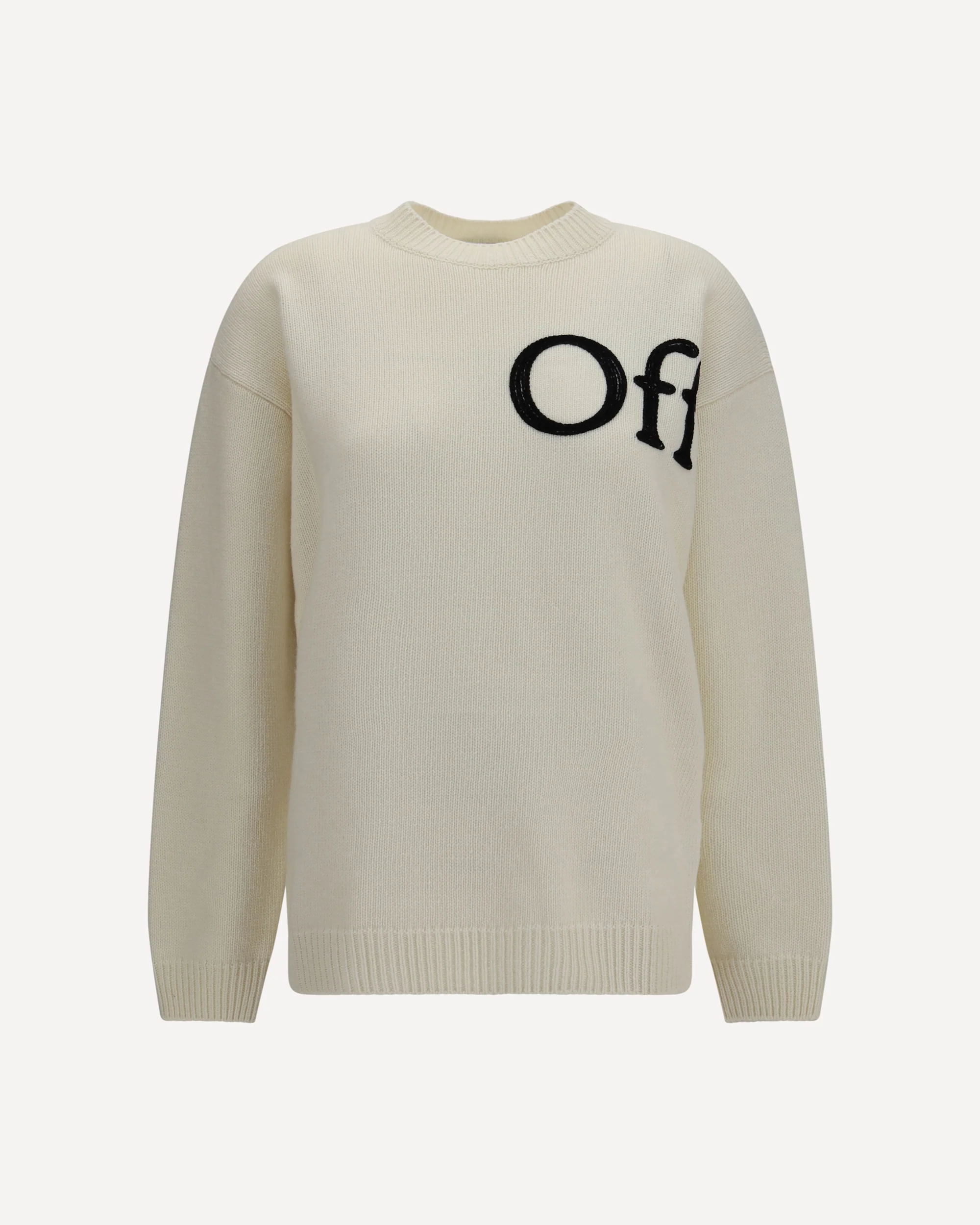 Bookish Shared crewneck Sweater - CREAM | Cheap Luxury Handbags Store,