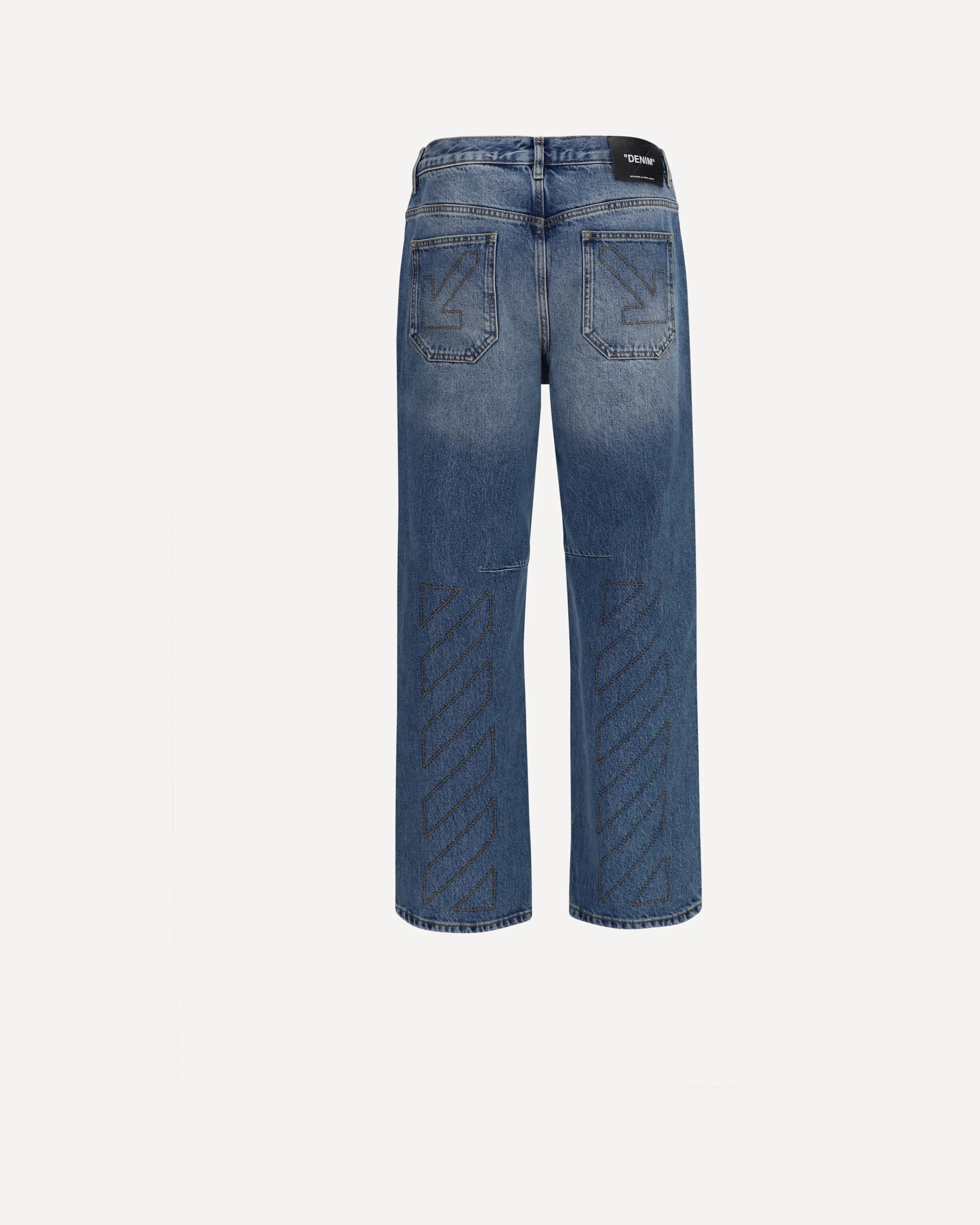 Half Arrow Jeans - LIGHT BLUE | Cheap Luxury Handbags Store,