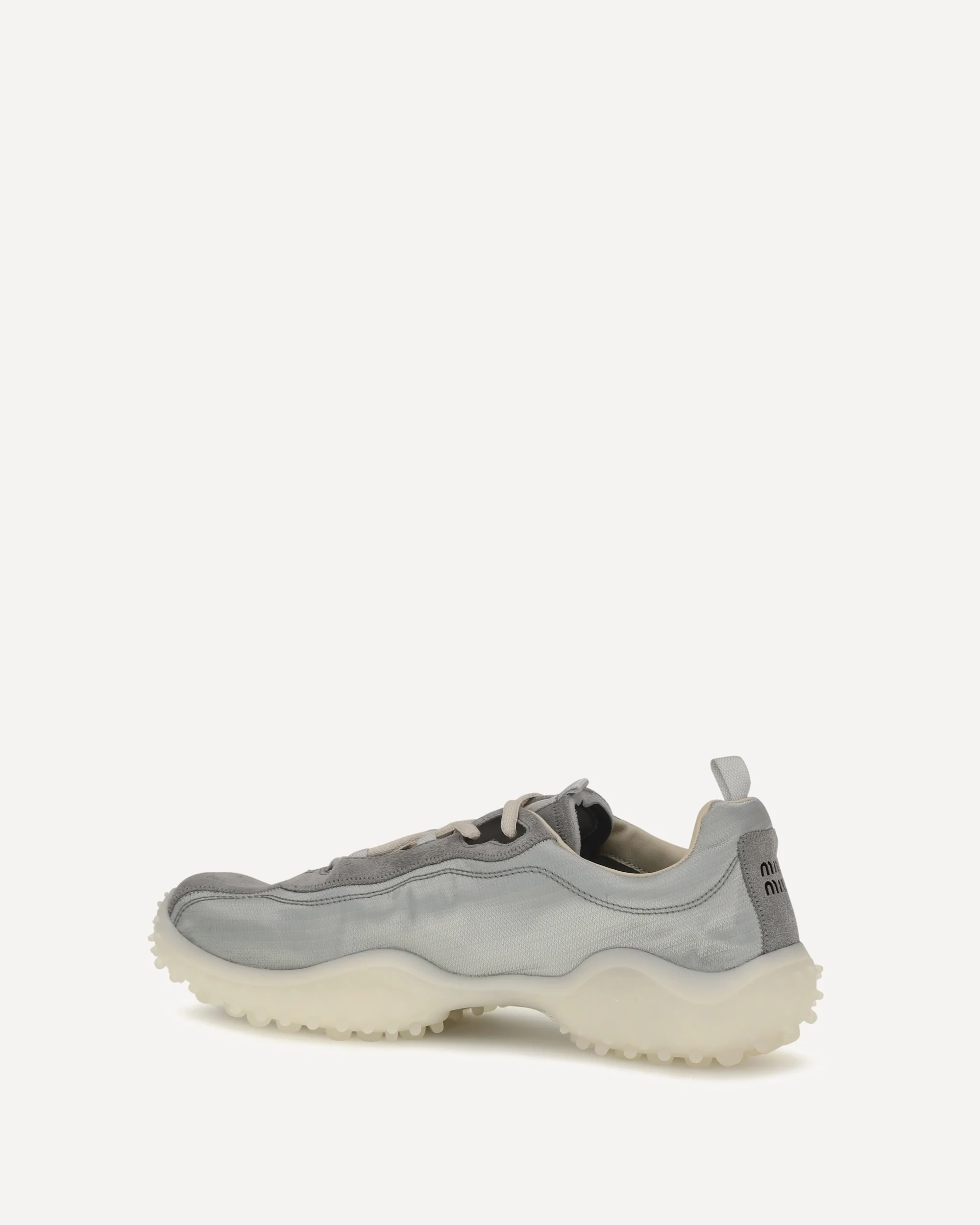 Bubble Sneakers in technical fabric and suede - GREY | Cheap Luxury Handbags Store,