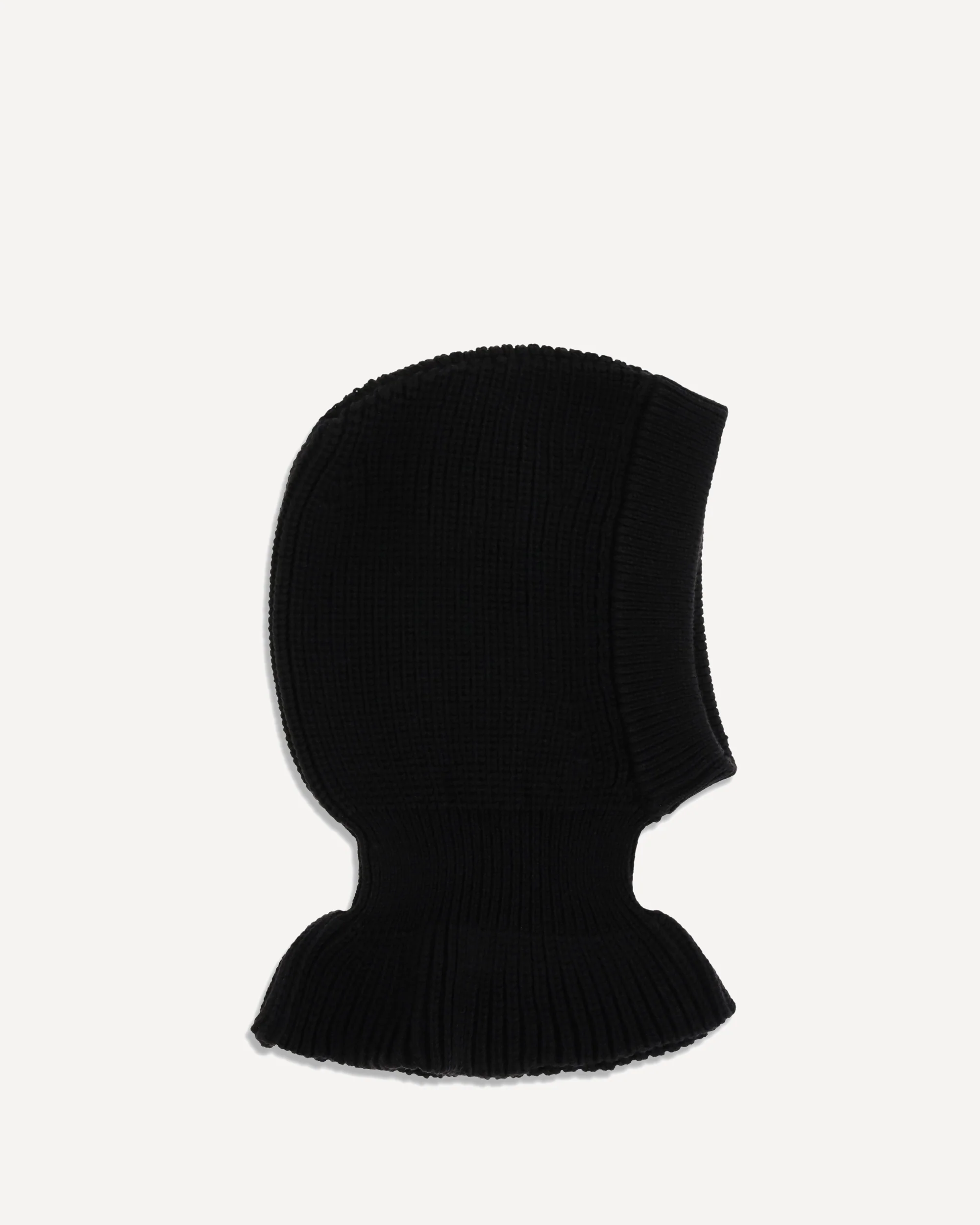 Ribbed wool Balaclava - BLACK | Cheap Luxury Handbags Store,