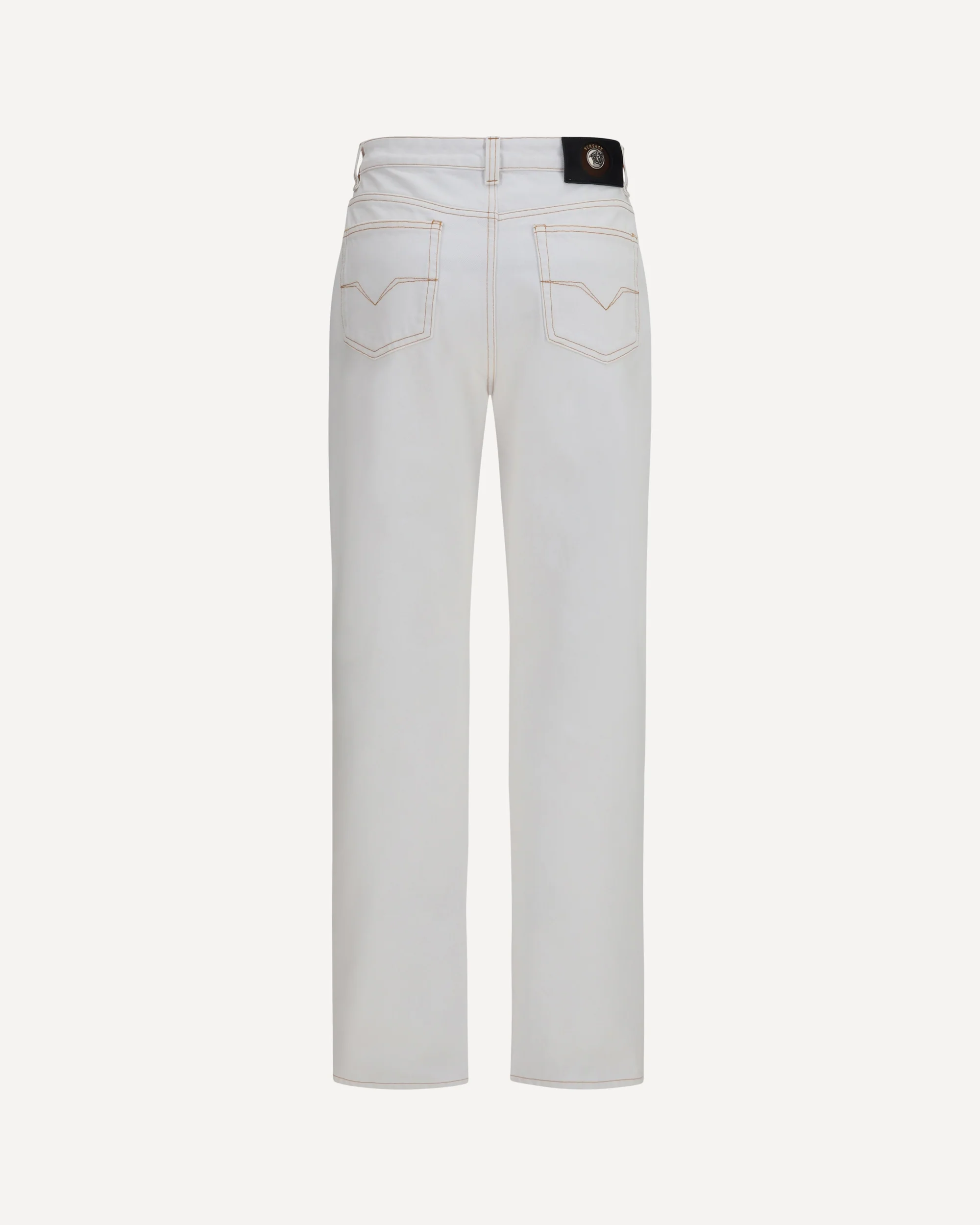 High-waisted Jeans - WHITE | Cheap Luxury Handbags Store,