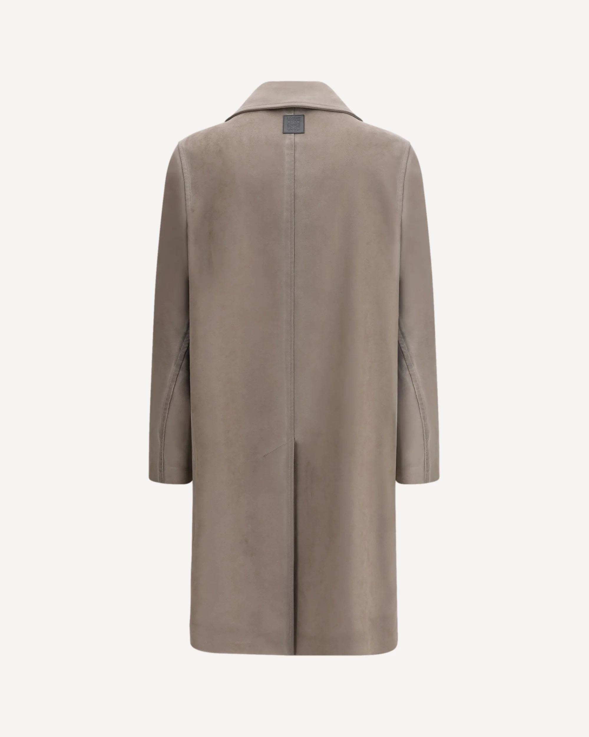 Single-breasted brushed cotton-blend fustian Coat - KHAKI  | Cheap Luxury Handbags Store,