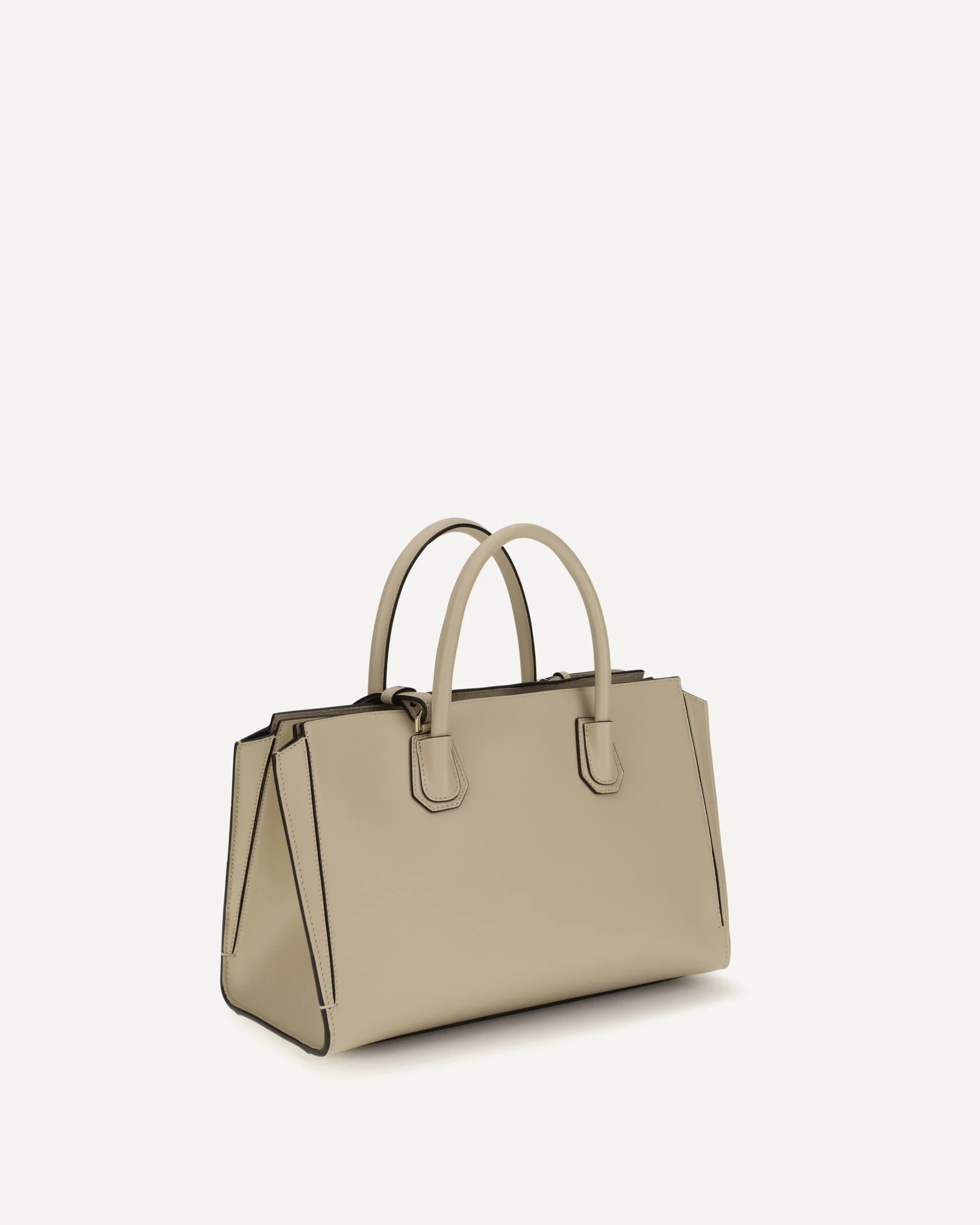 Small Antigona Catchall glossy grained leather Handbag - BEIGE | Cheap Luxury Handbags Store,