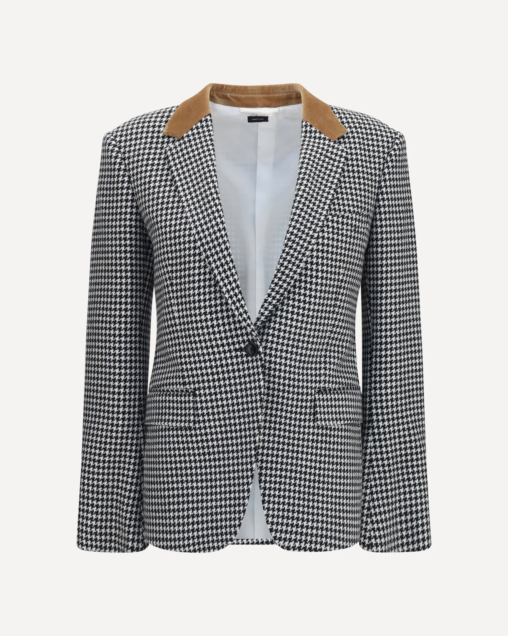 Houndstooth cashmere Jacket - MULTICOLOUR | Cheap Luxury Handbags Store,