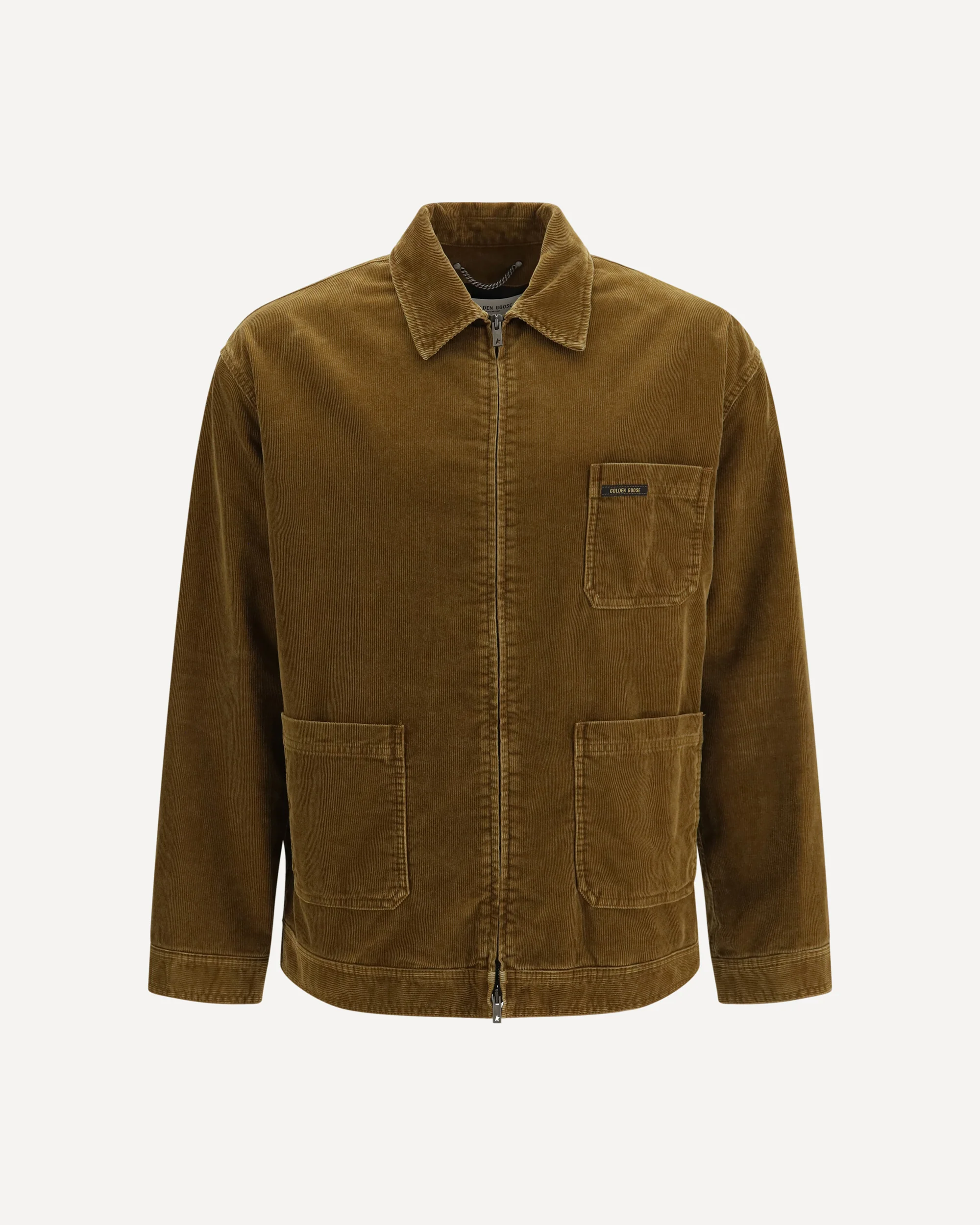 Corduroy Workwear Jacket - BROWN | Cheap Luxury Handbags Store,