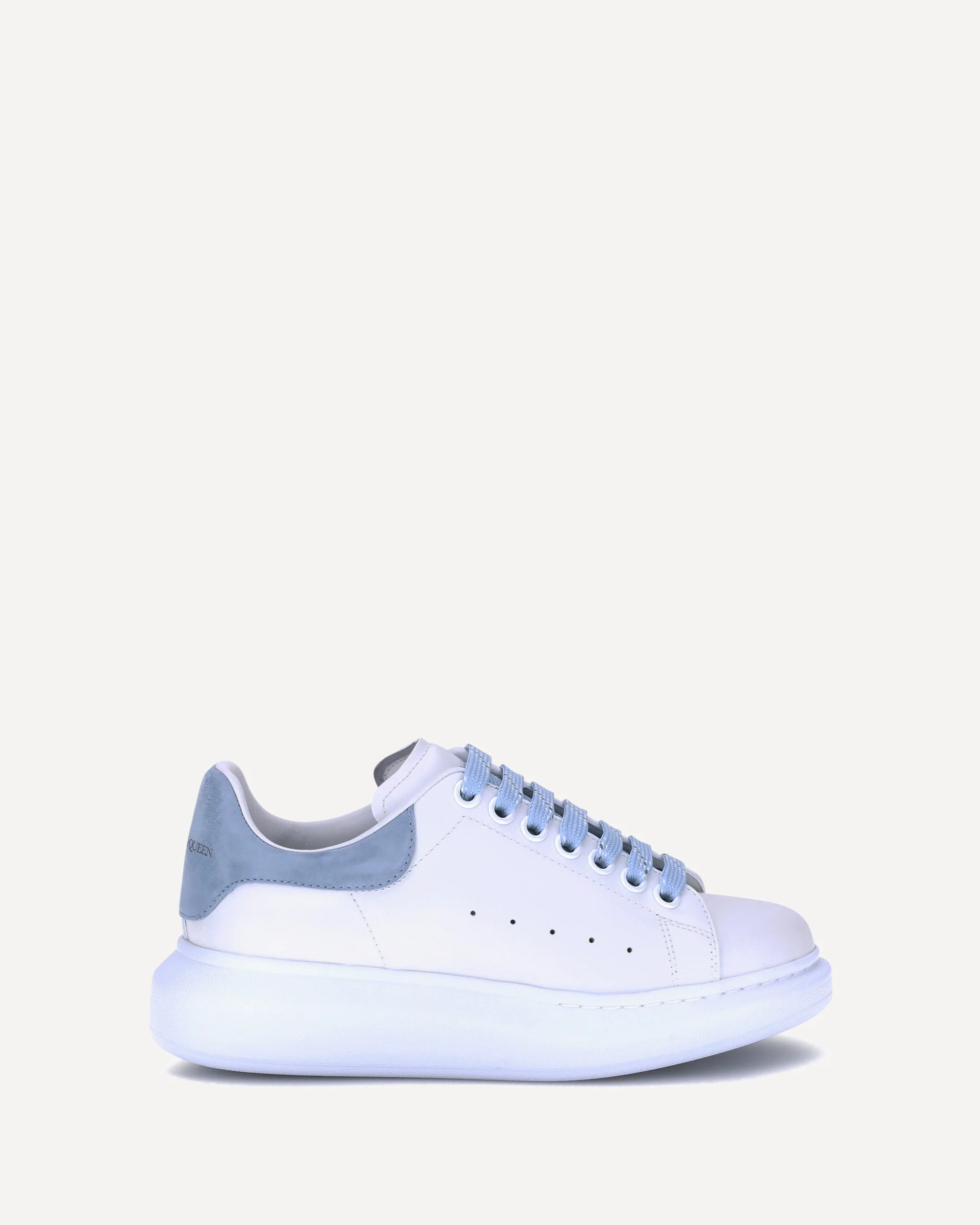 Leather Sneakers - LIGHT BLUE | Cheap Luxury Handbags Store,