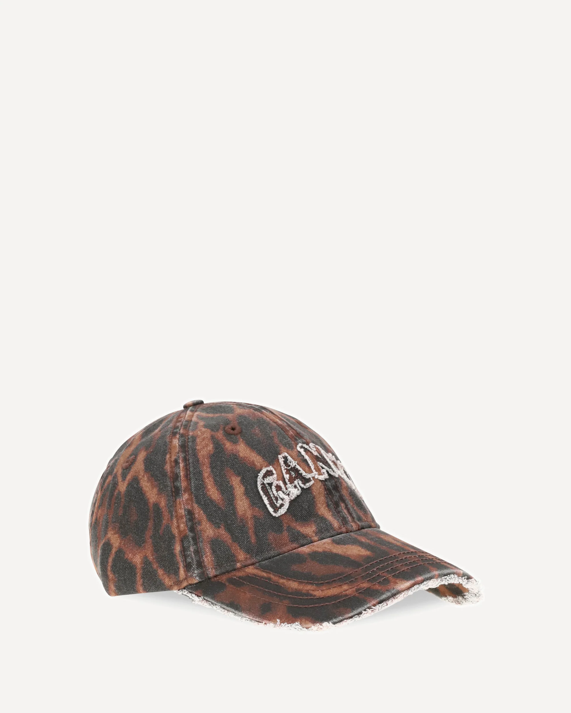 Ocelot leopard Cap - BROWN | Cheap Luxury Handbags Store,