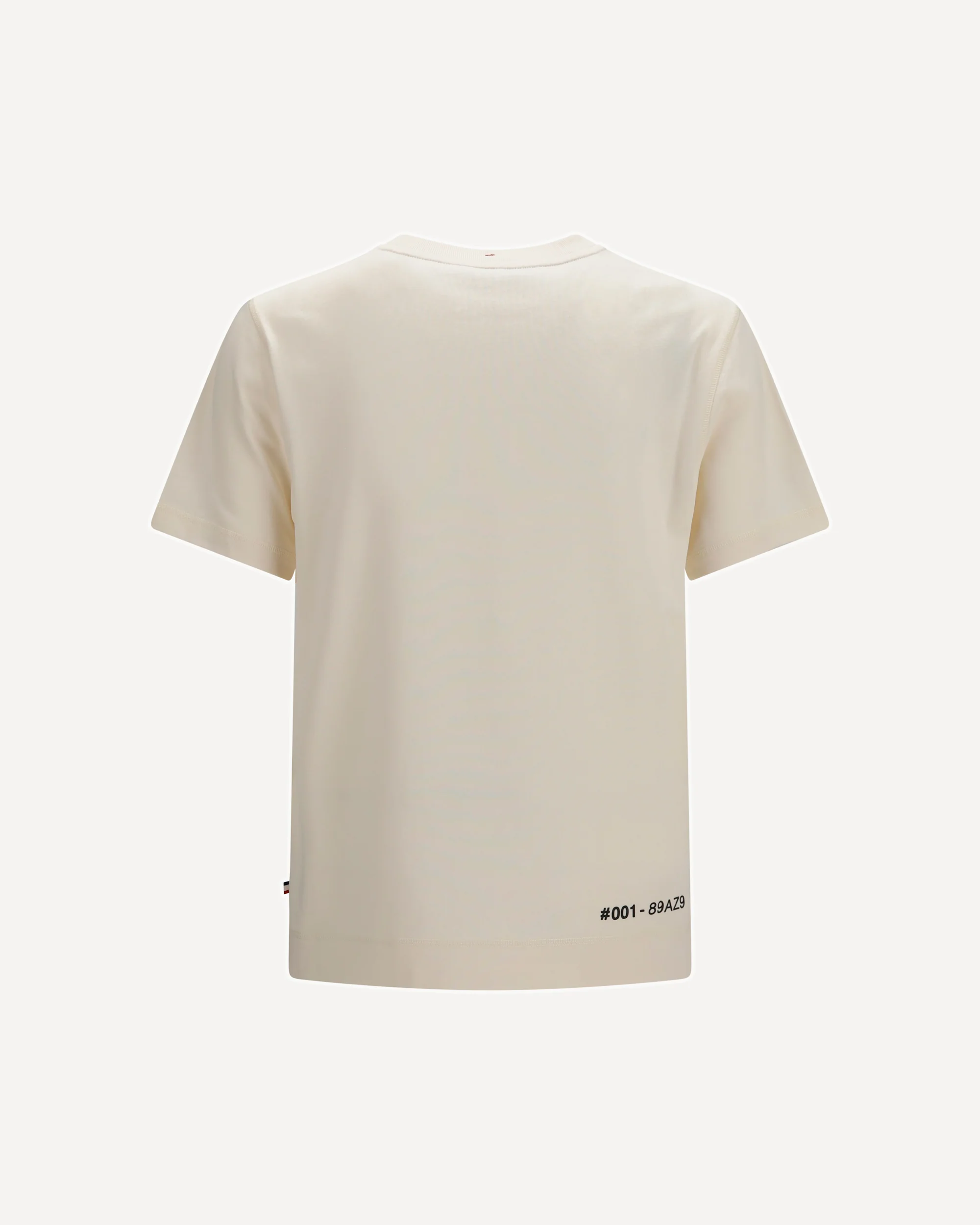 Cotton T-shirt with logo - CREAM | Cheap Luxury Handbags Store,