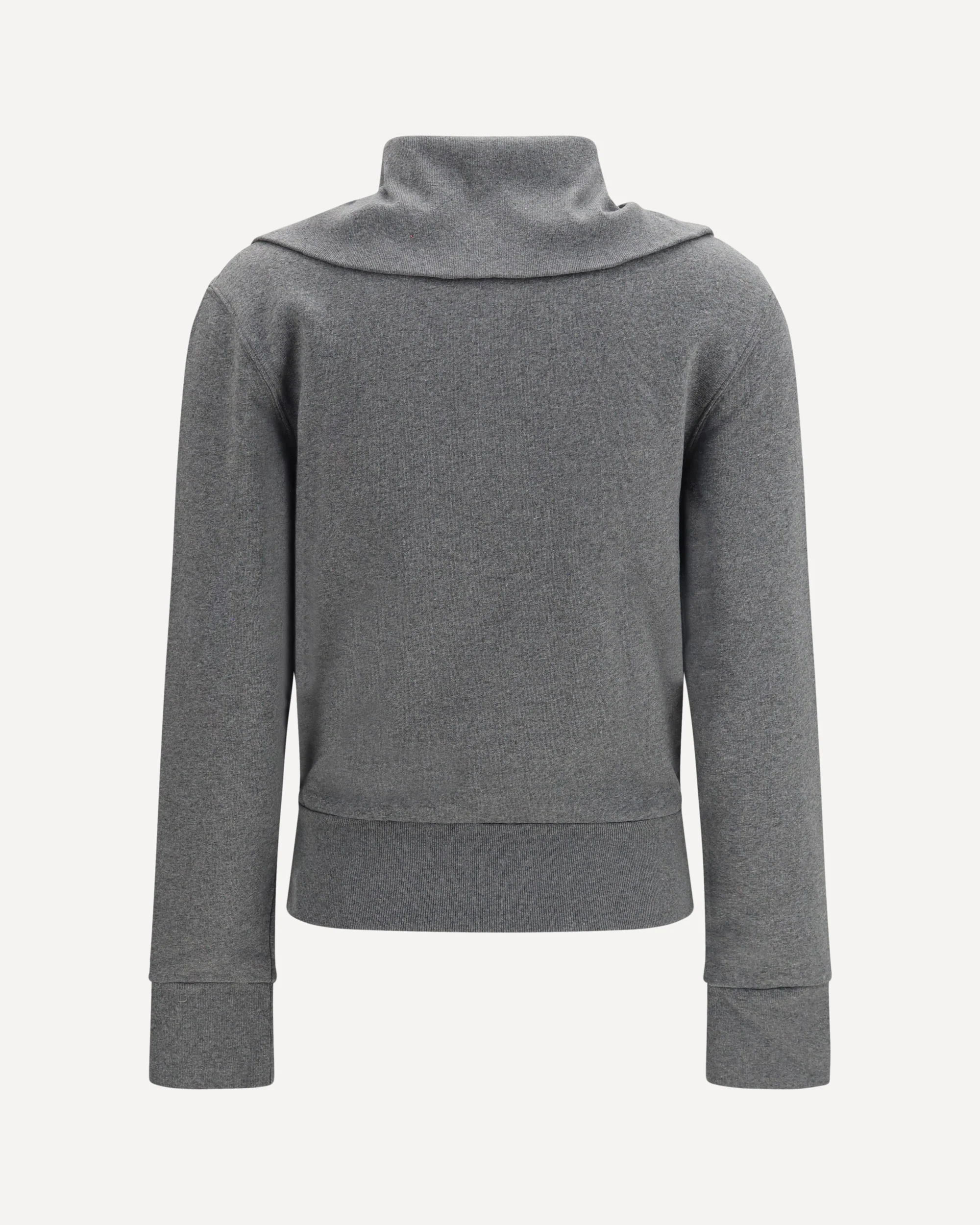 Fitted zip-up Hoodie - GREY | Cheap Luxury Handbags Store,