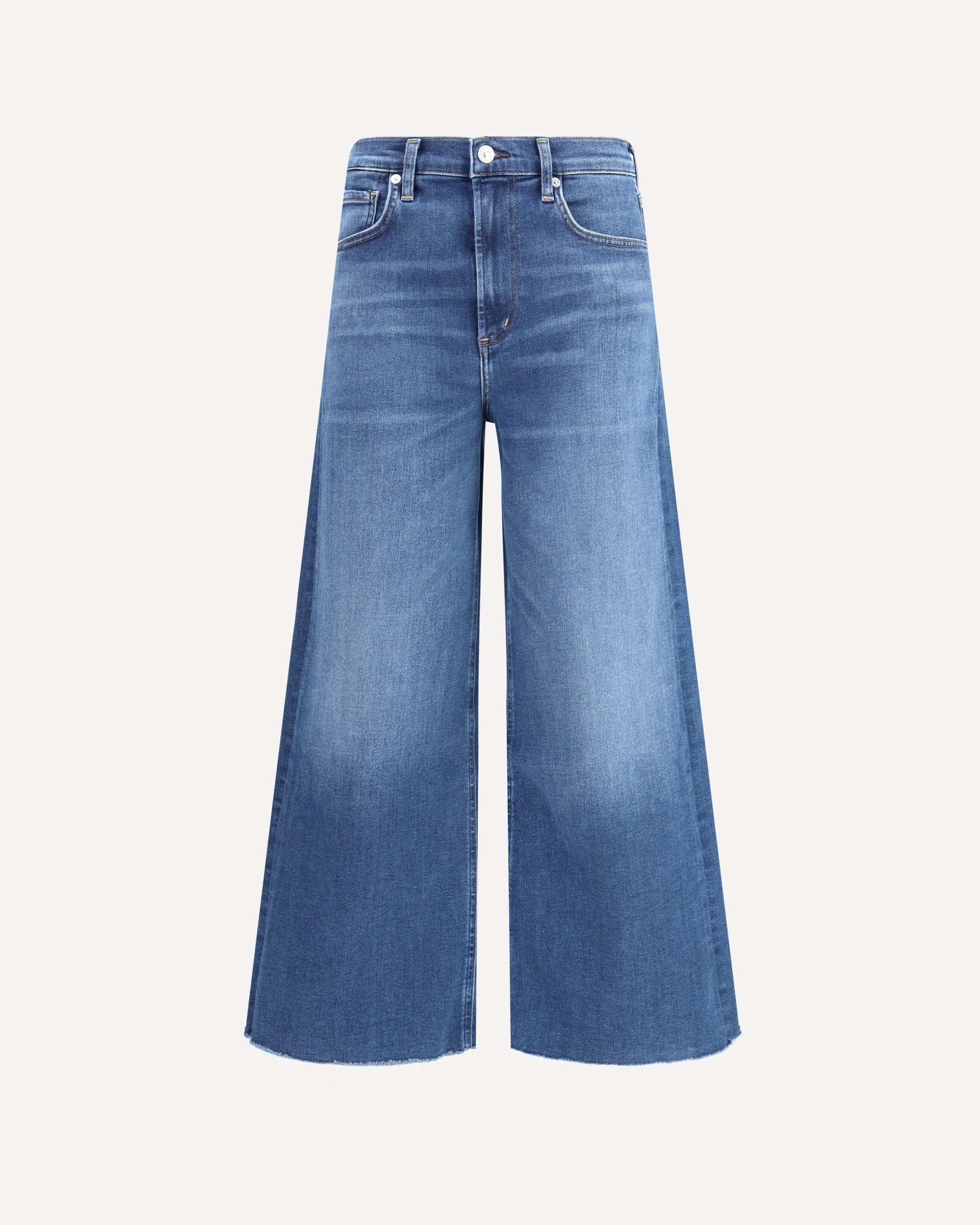 Lyra cropped Jeans - BLUE | Cheap Luxury Handbags Store,