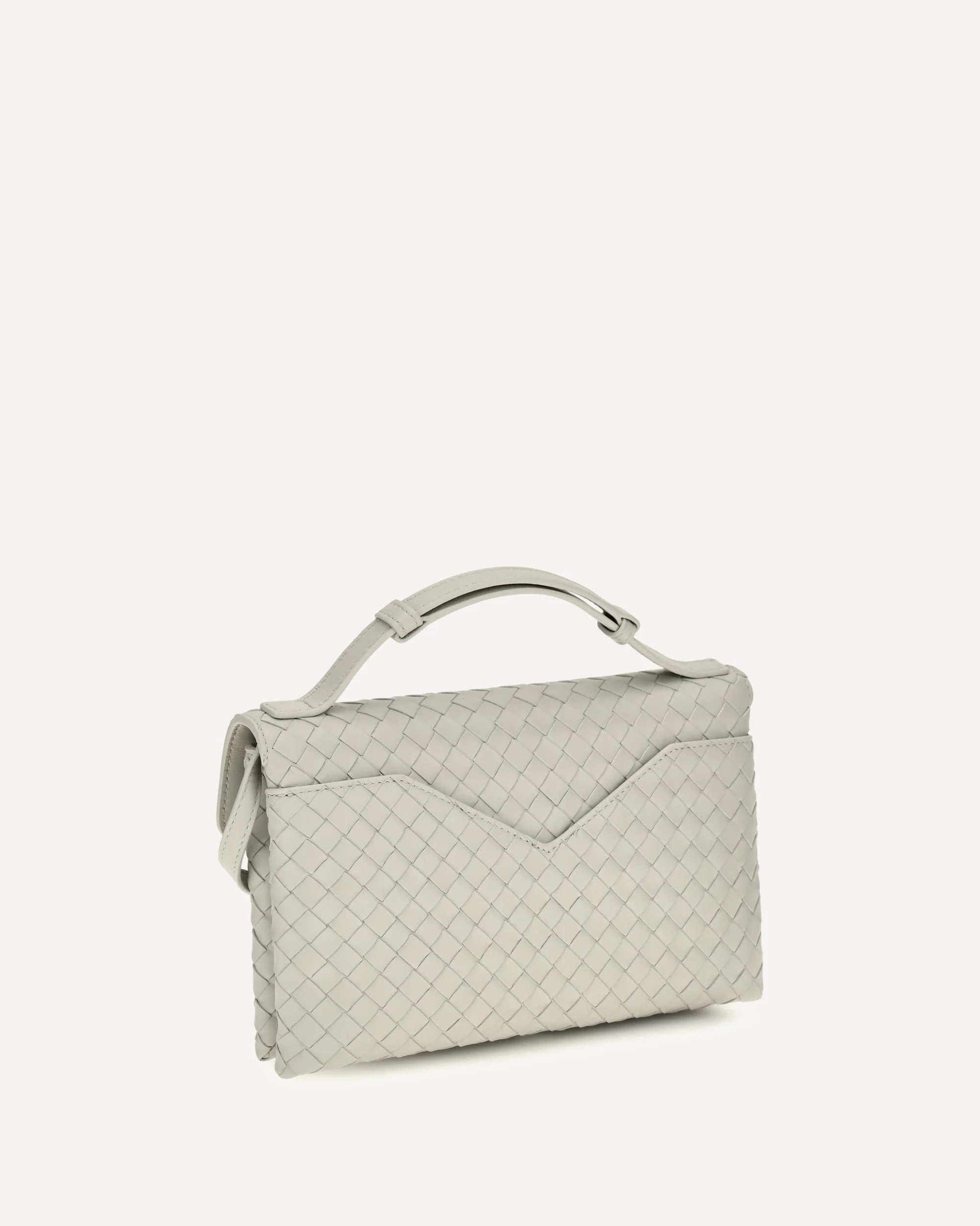 Knot Lock Shoulder Bag - WHITE | Cheap Luxury Handbags Store,