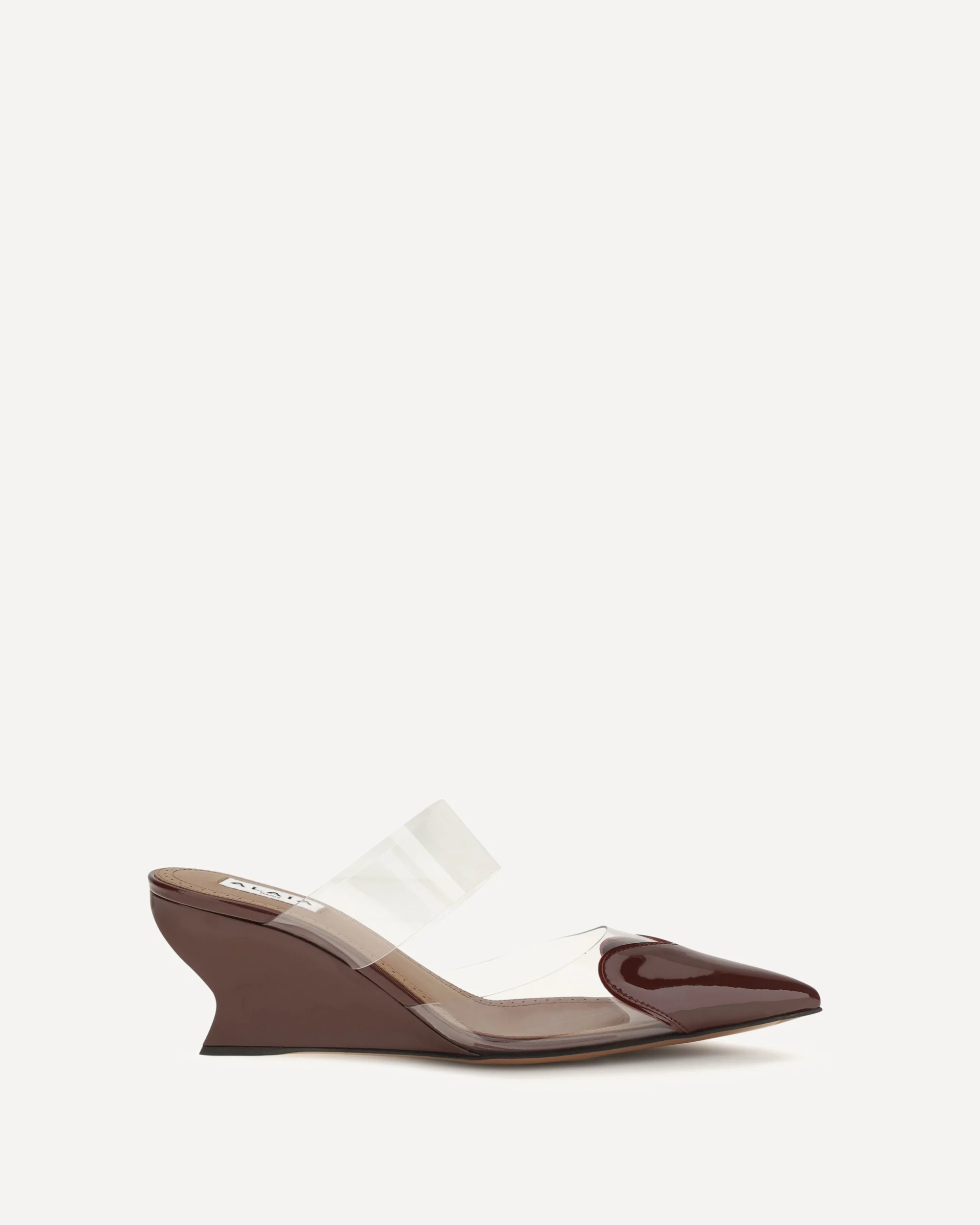 Le Coeur patent leather Mules - BORDEAUX | Cheap Luxury Handbags Store,