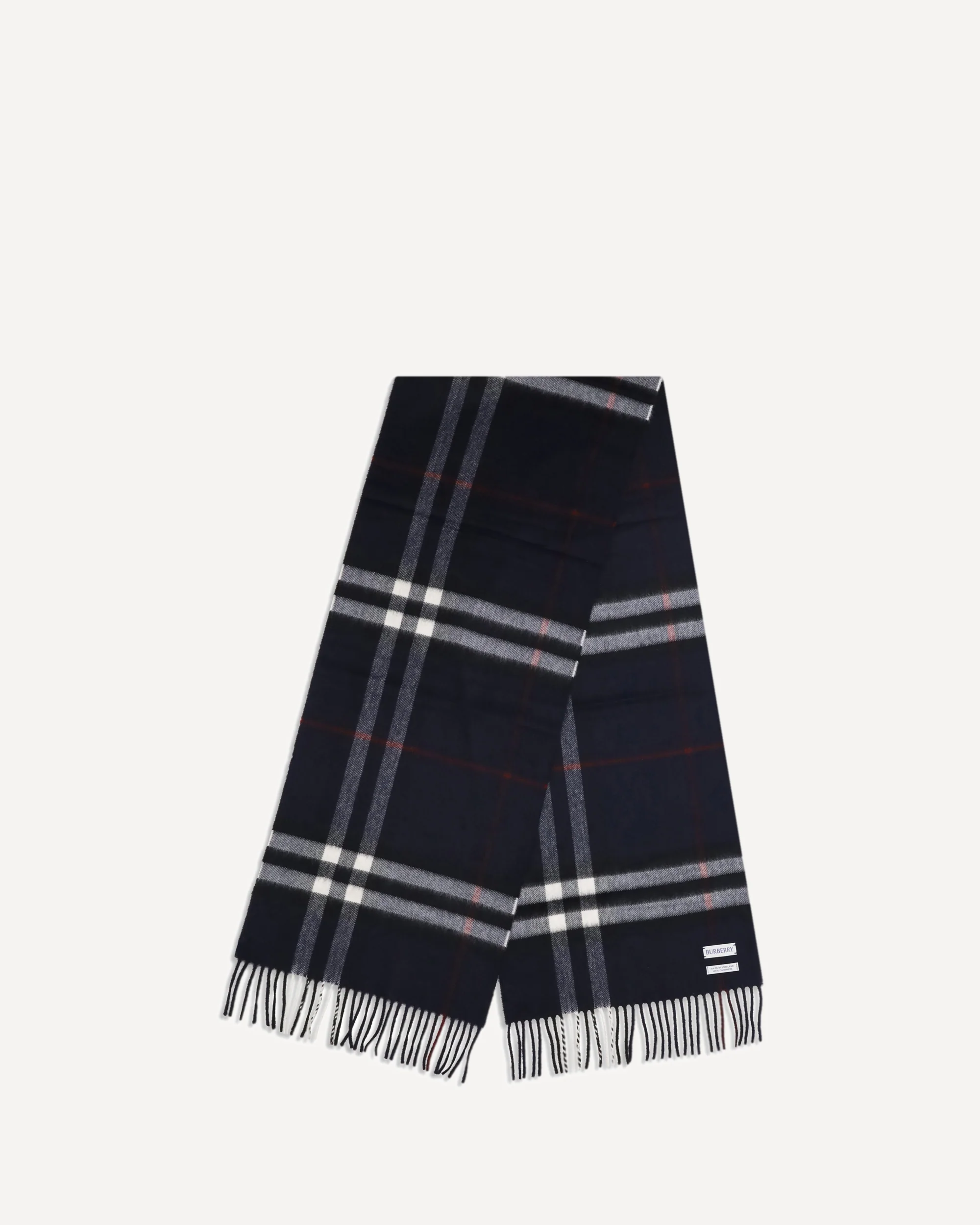 Cashmere Check Scarf - BLUE | Cheap Luxury Handbags Store,