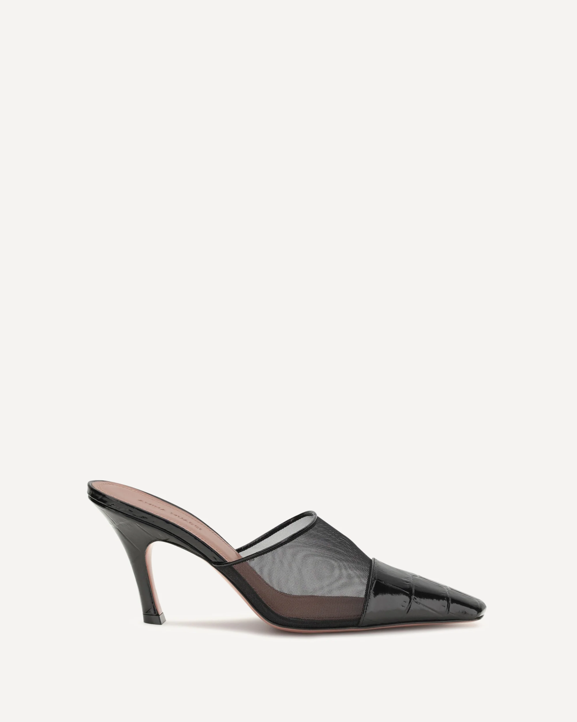 Jamie Mesh Mules - BLACK | Cheap Luxury Handbags Store,