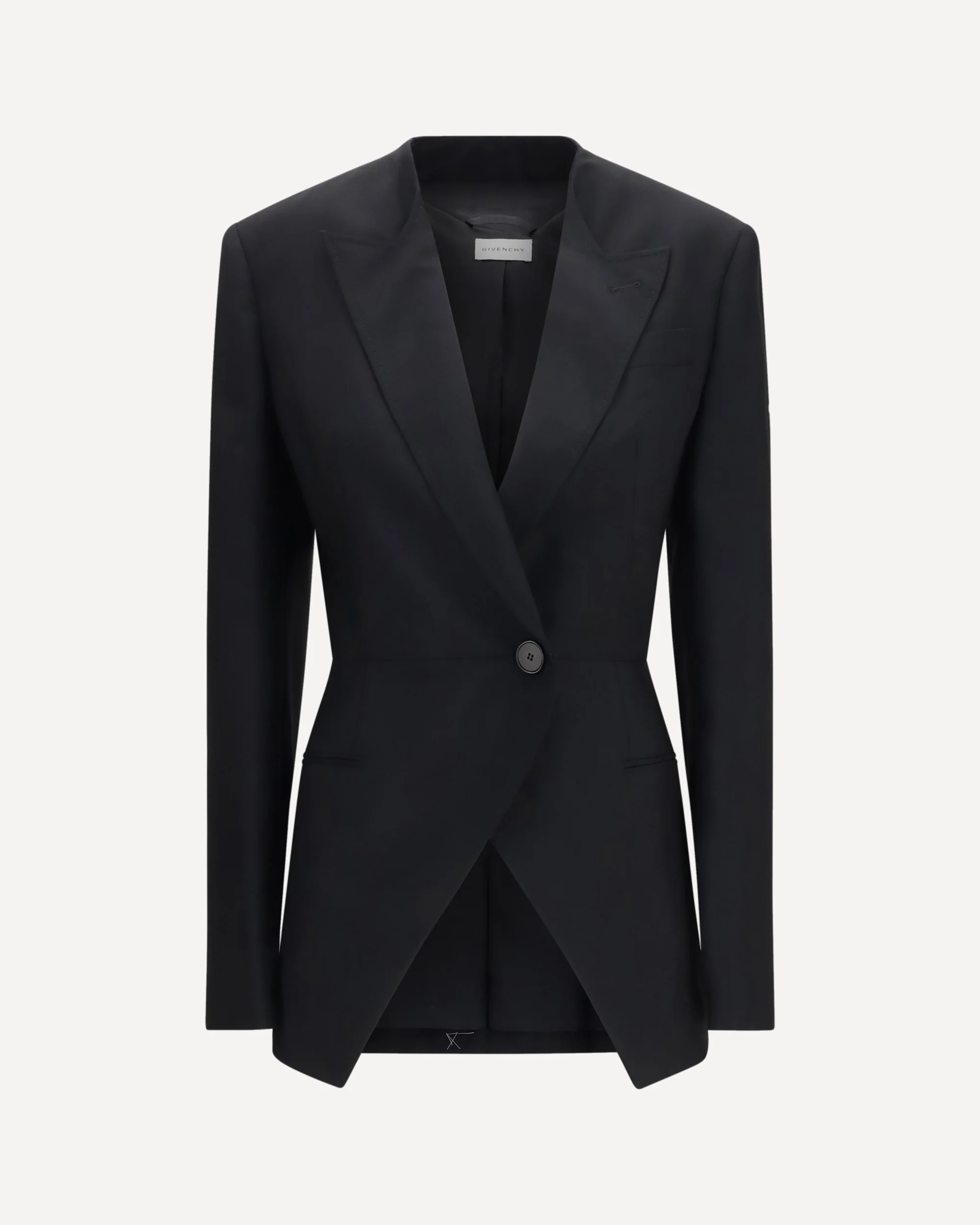 Cut-out double-breasted Blazer - BLACK | Cheap Luxury Handbags Store,