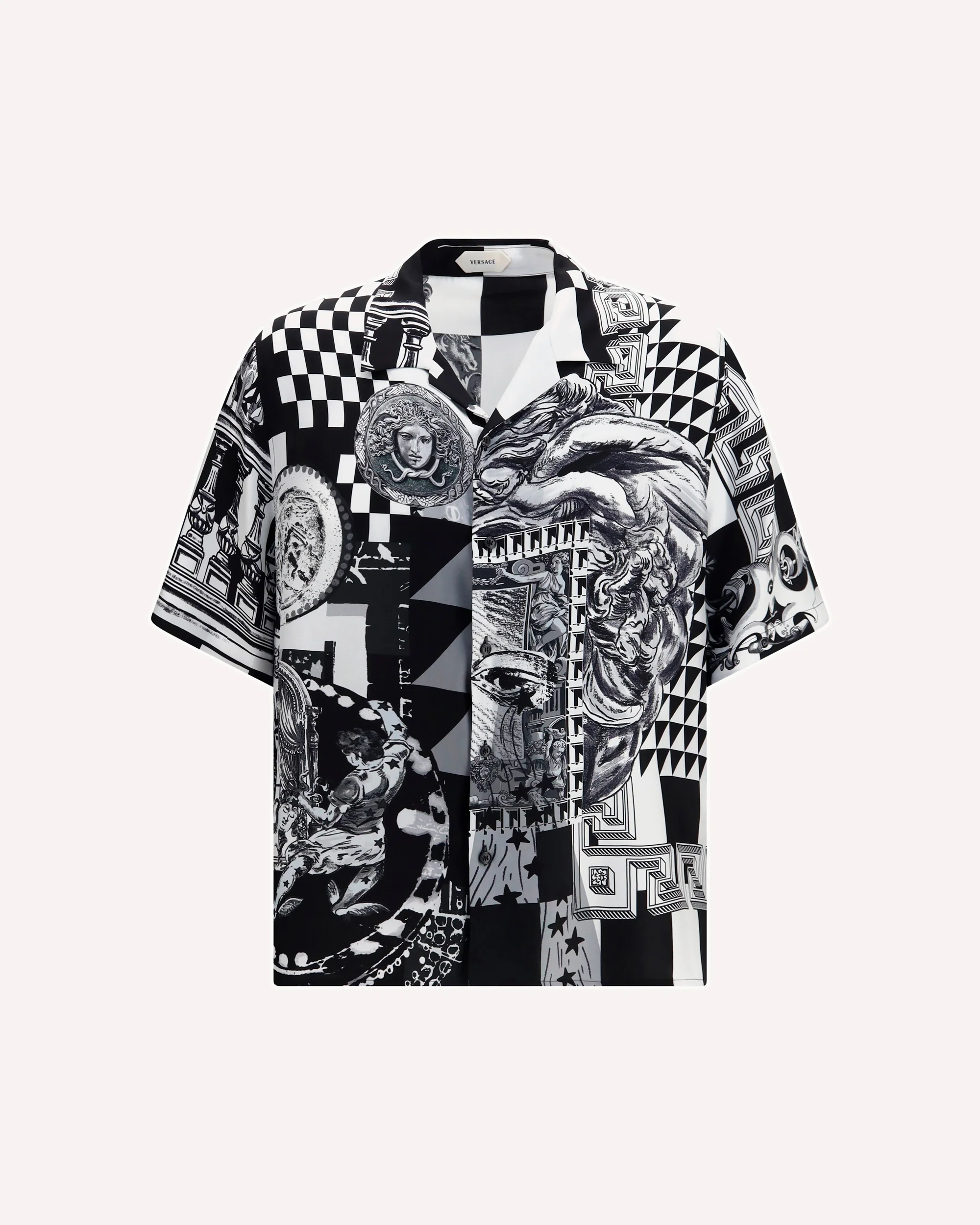 Printed silk twill Shirt - BLACK | Cheap Luxury Handbags Store,