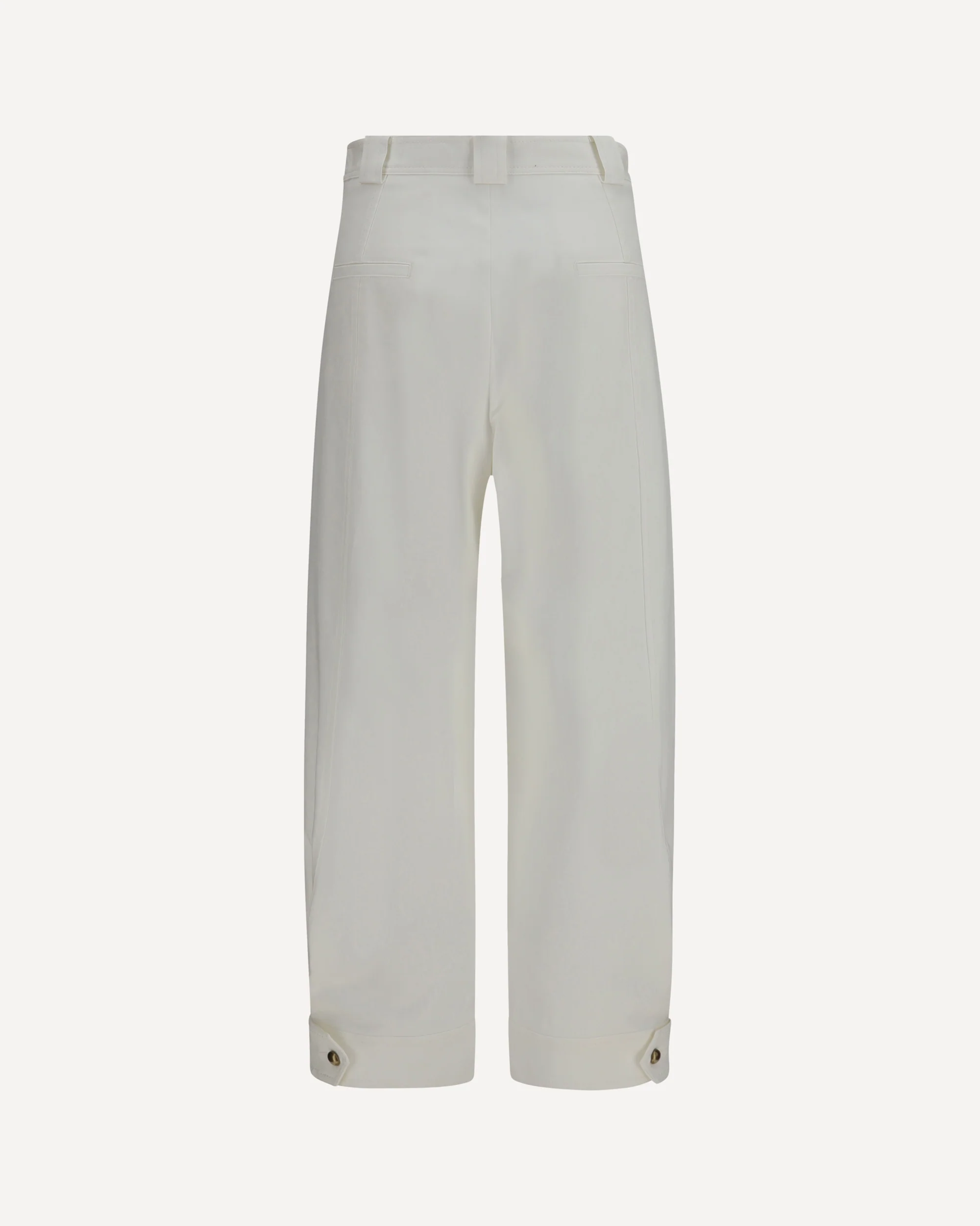 Adorni cropped Pants - WHITE | Cheap Luxury Handbags Store,