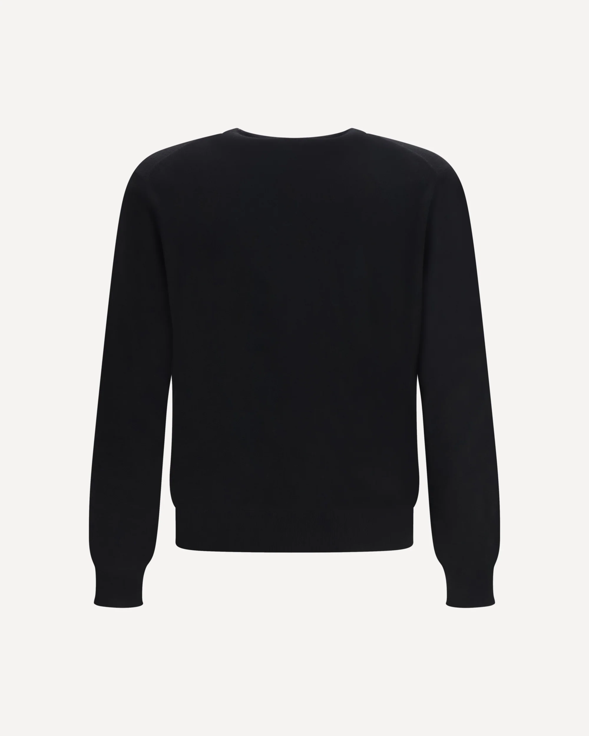 Greca Incrocio Sweater - BLACK | Cheap Luxury Handbags Store,