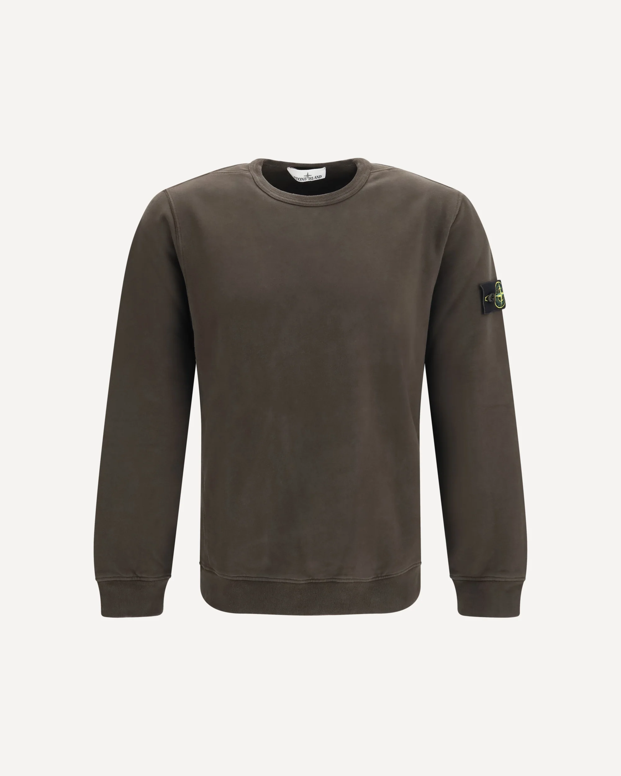 Crewneck cotton Sweatshirt - BROWN | Cheap Luxury Handbags Store,