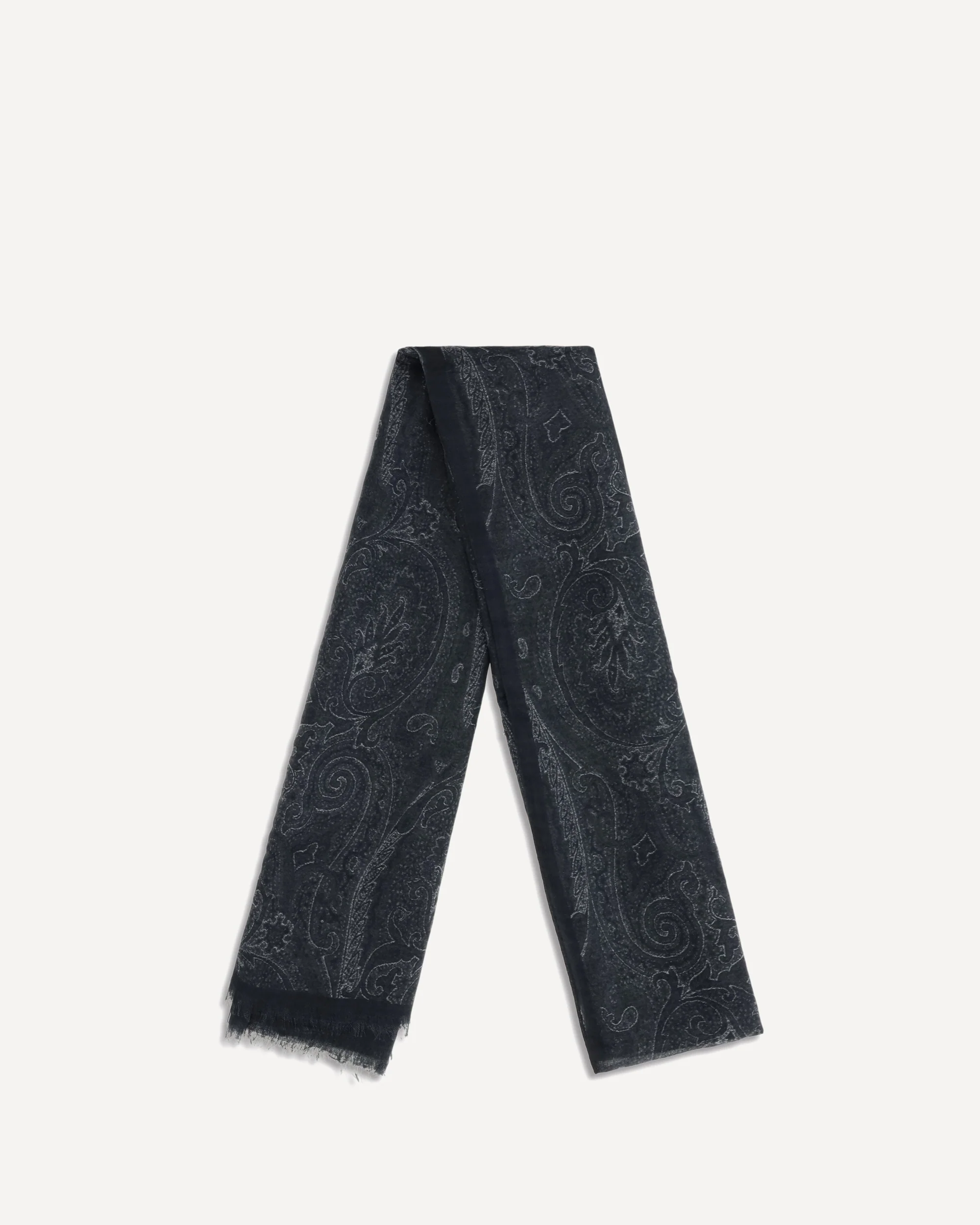 Paisley Scarf - BLACK | Cheap Luxury Handbags Store,