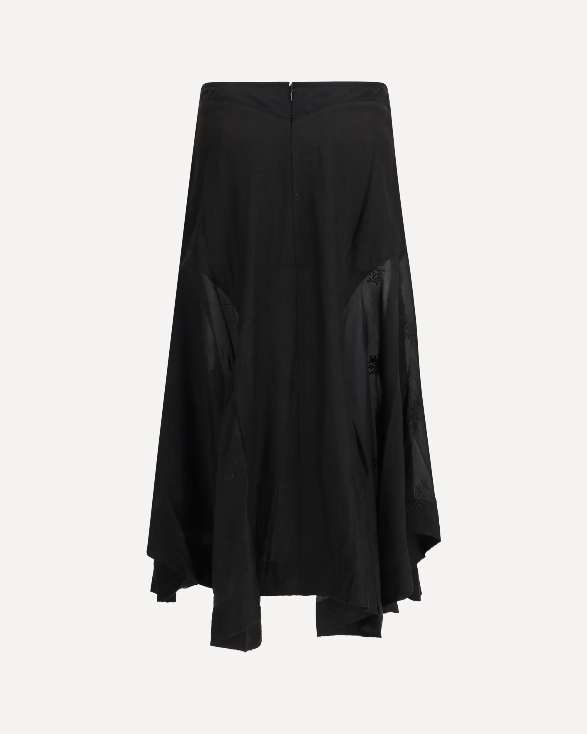 Petti Skirt noir bloom ethereal veil - BLACK | Cheap Luxury Handbags Store,