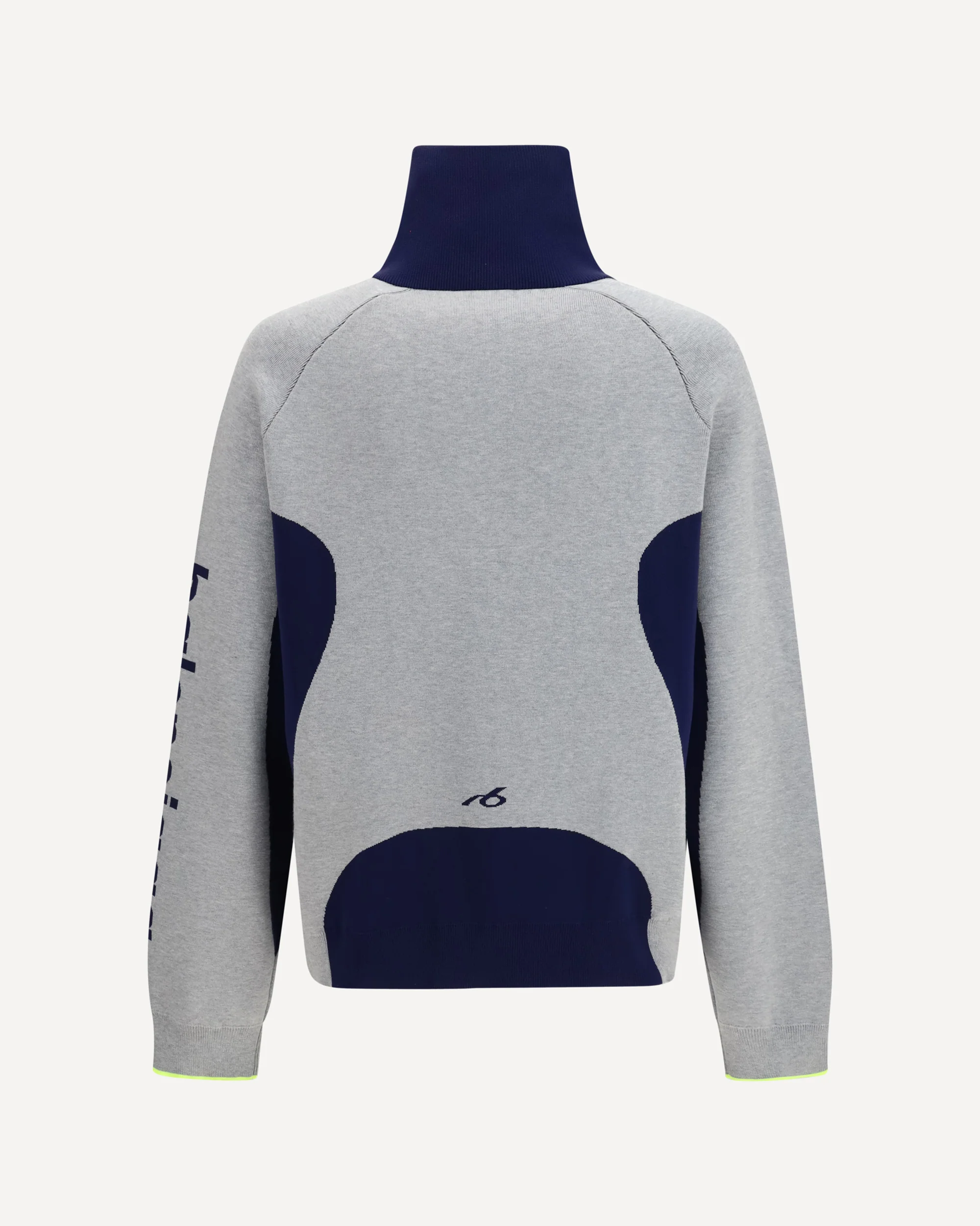 Bodys zip knit Sweater - GREY | Cheap Luxury Handbags Store,