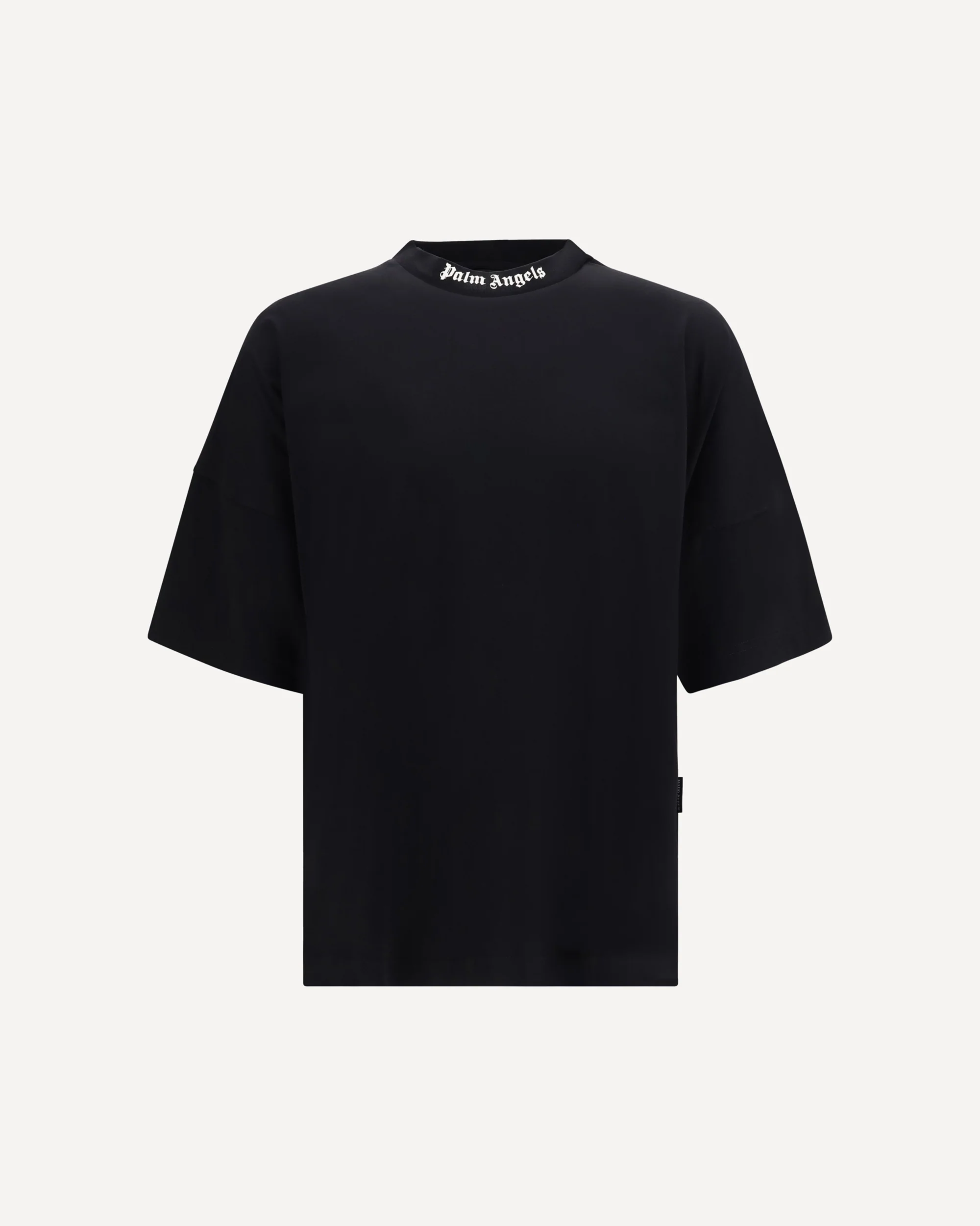 Classic T-shirt with oversized back logo - BLACK | Cheap Luxury Handbags Store,