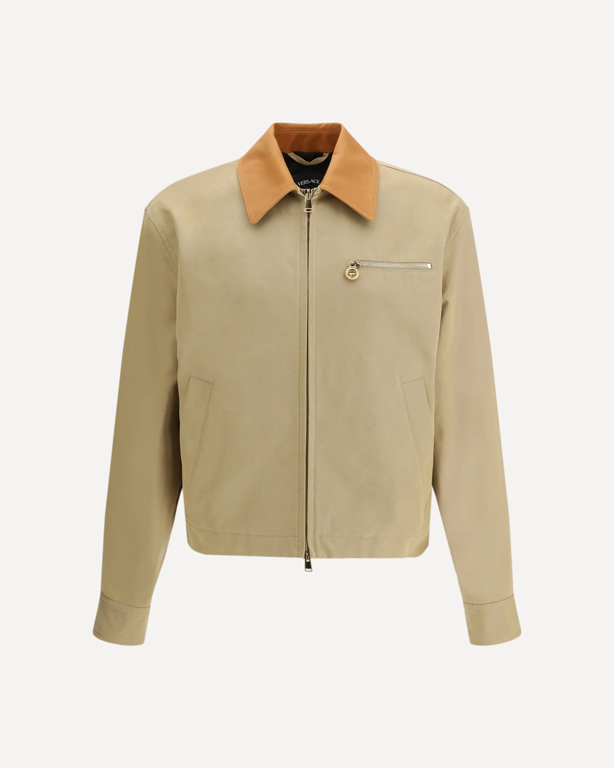 Cotton Jacket - BEIGE | Cheap Luxury Handbags Store,
