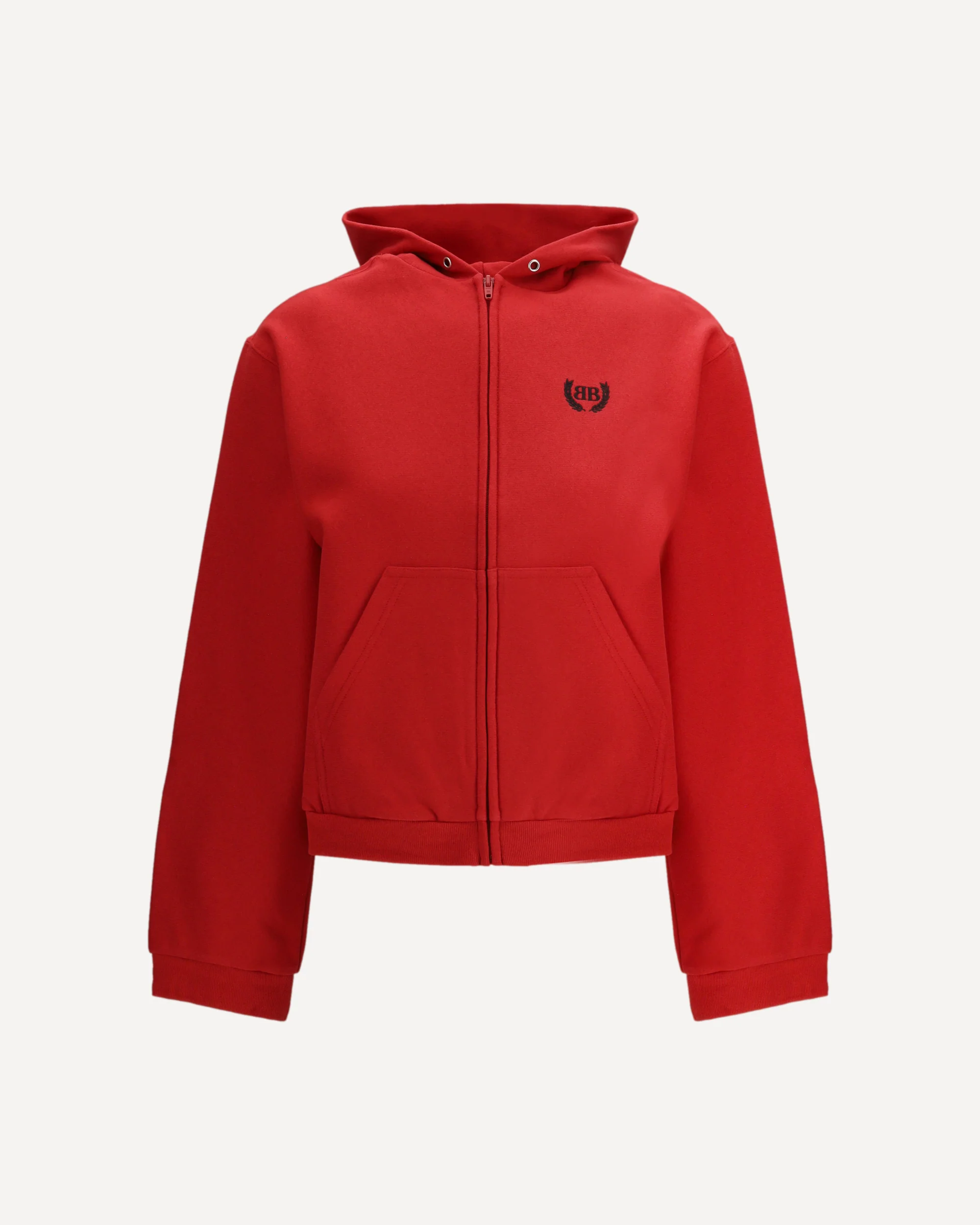Laurel Classic zip-up Hoodie - RED | Cheap Luxury Handbags Store,