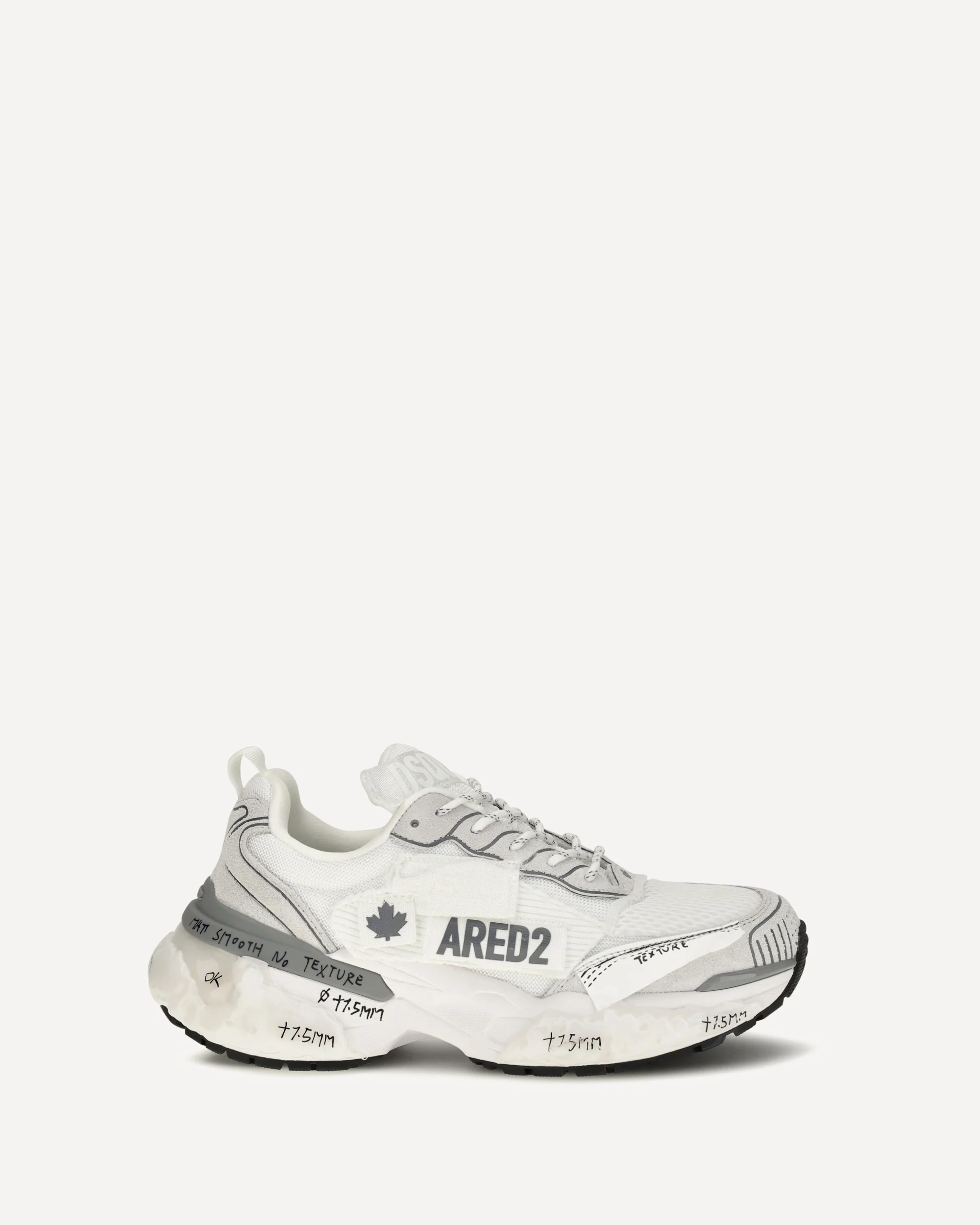 Faster Sneakers with patches - WHITE | Cheap Luxury Handbags Store,
