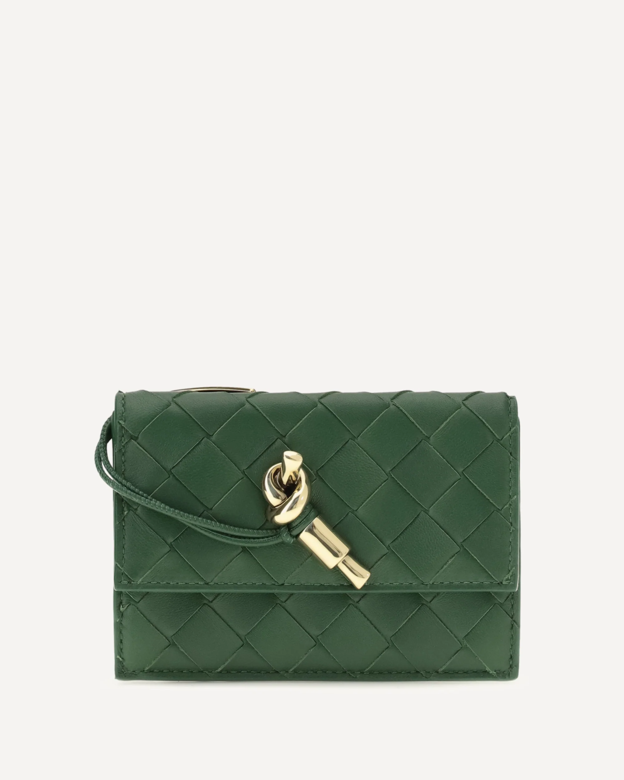Knot Card Holder - GREEN | Cheap Luxury Handbags Store,