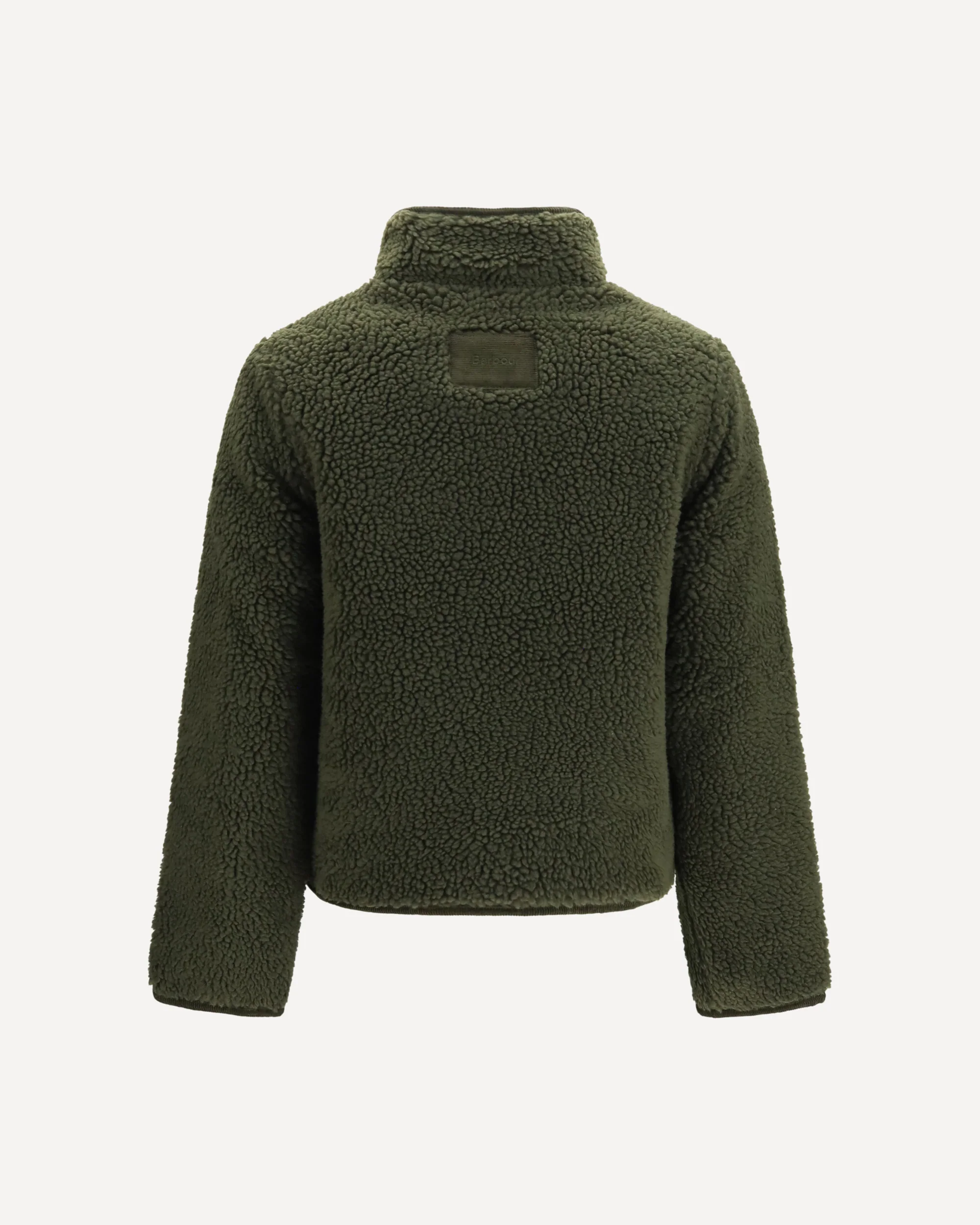 Elenora Fleece Jacket - GREEN | Cheap Luxury Handbags Store,
