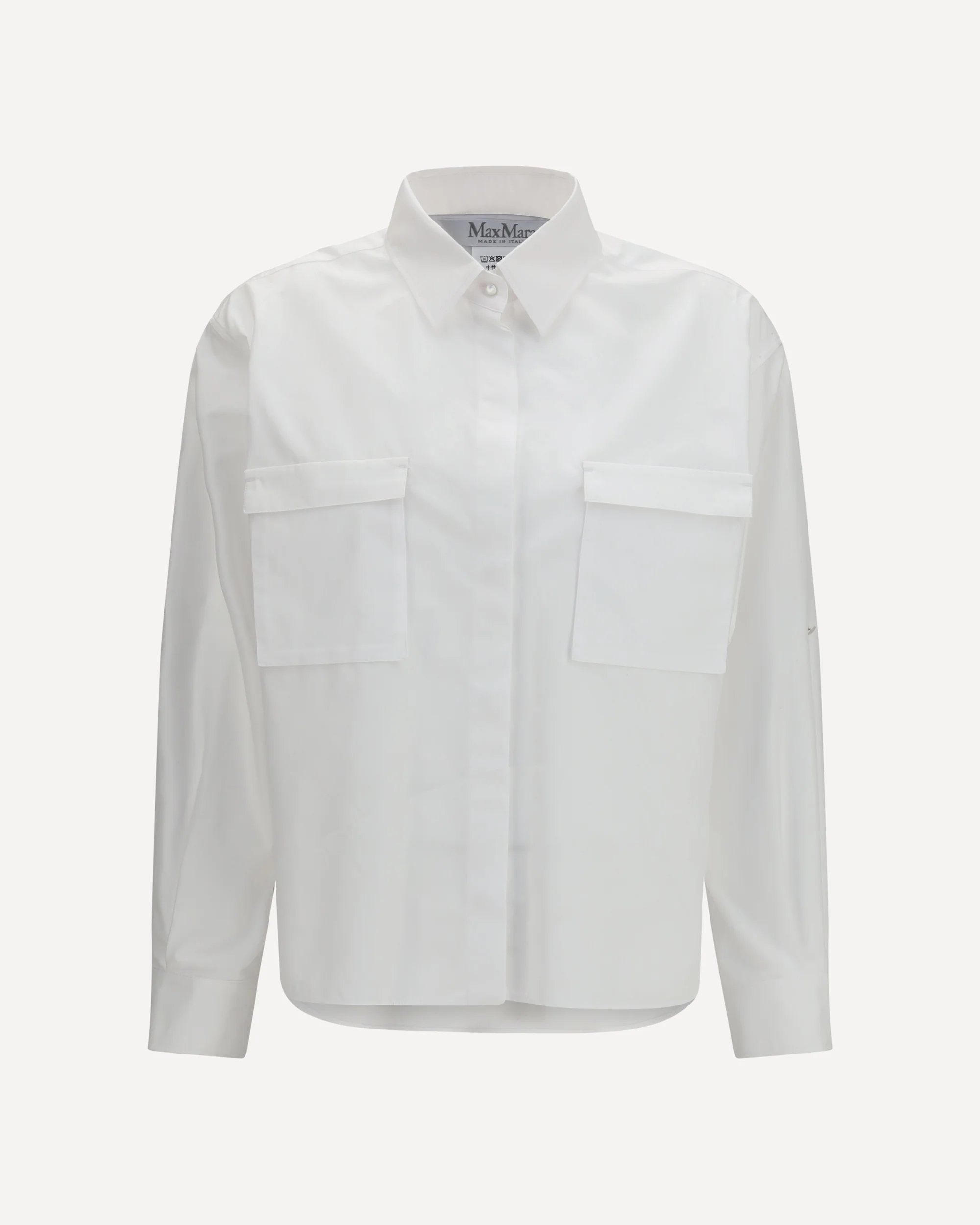 Cotton Shirt - WHITE | Cheap Luxury Handbags Store,