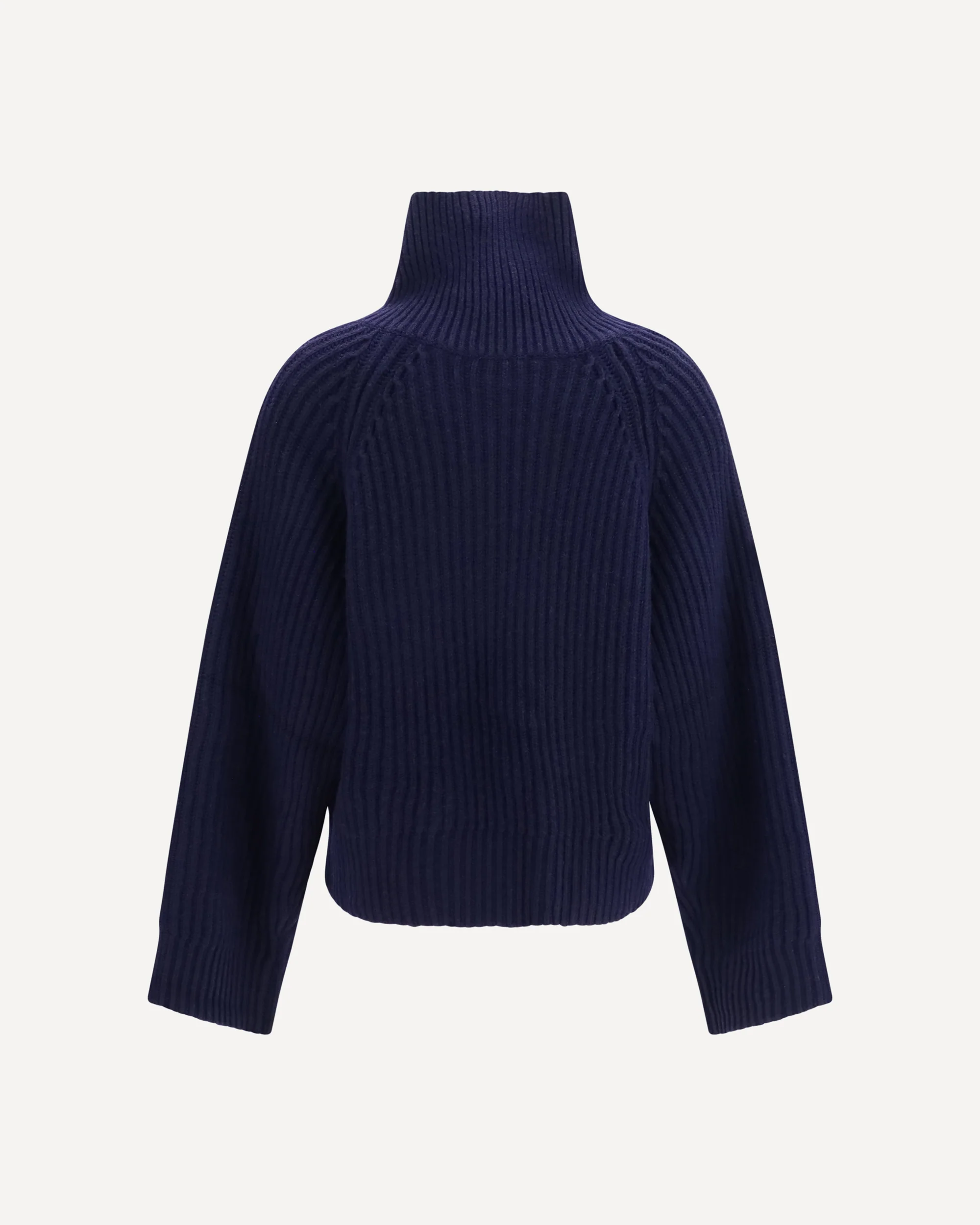 Wool zip-neck Sweater - BLUE | Cheap Luxury Handbags Store,