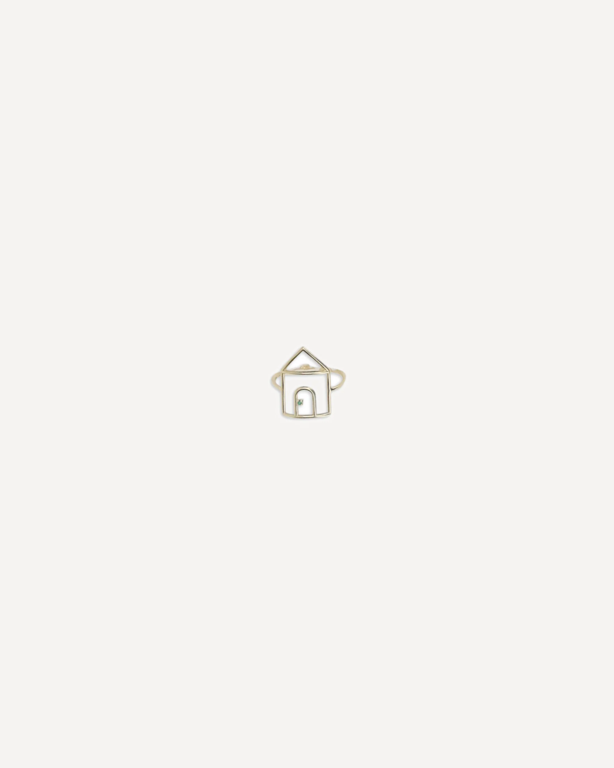 Casita Esmeralda Ring - GOLD | Cheap Luxury Handbags Store,