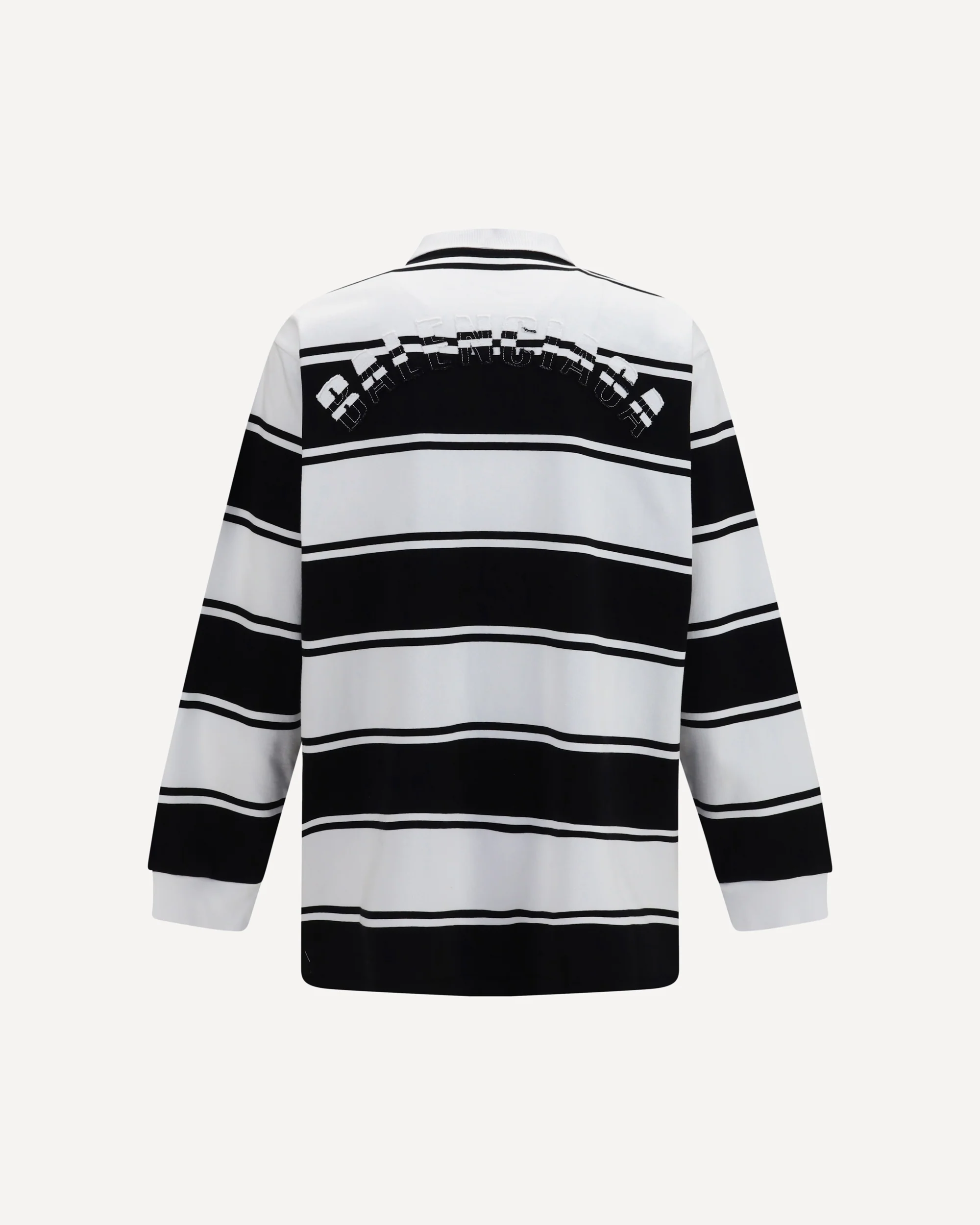Striped long-sleeve Polo - WHITE | Cheap Luxury Handbags Store,