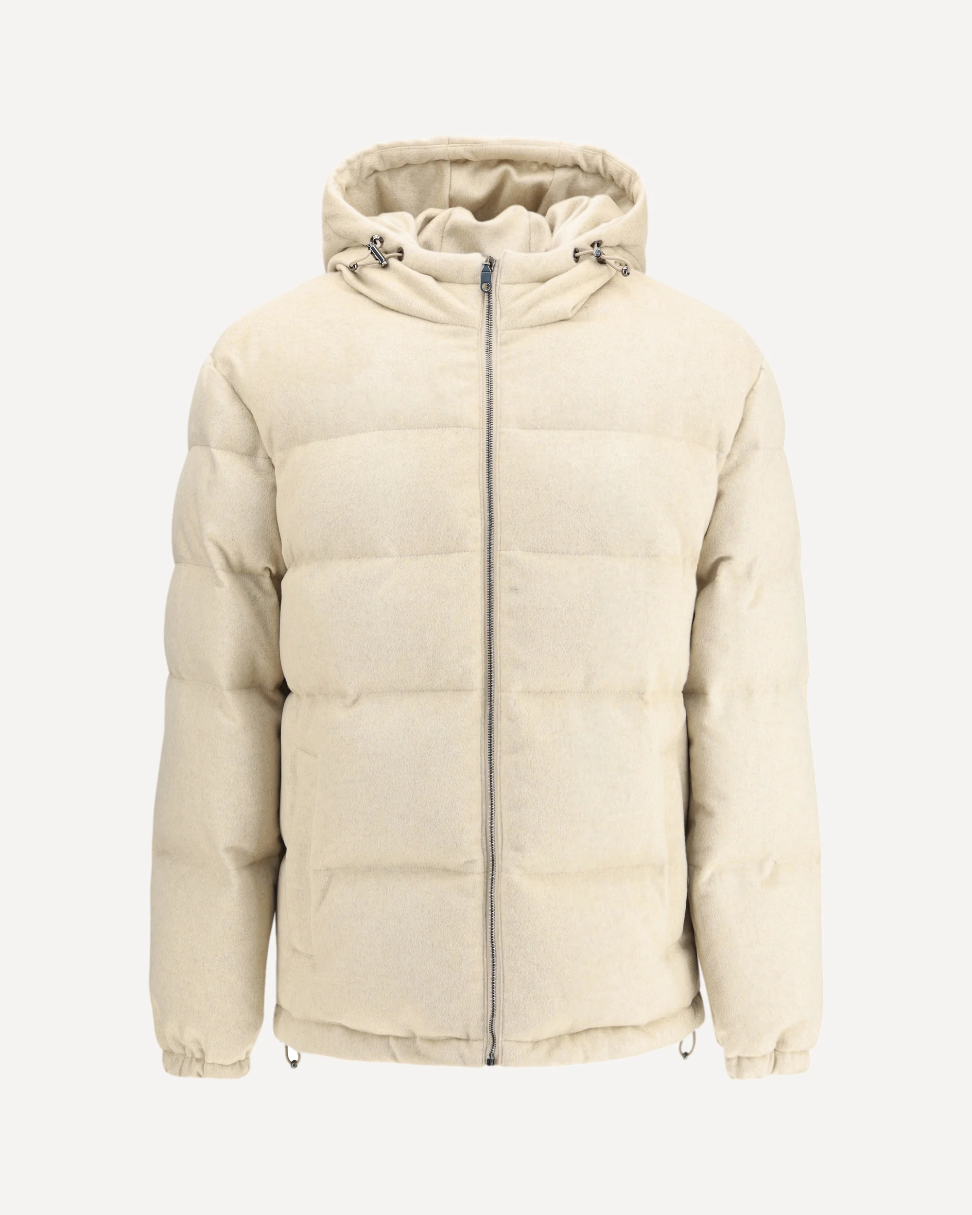 Quilted Hooded Jacket - CREAM | Cheap Luxury Handbags Store,