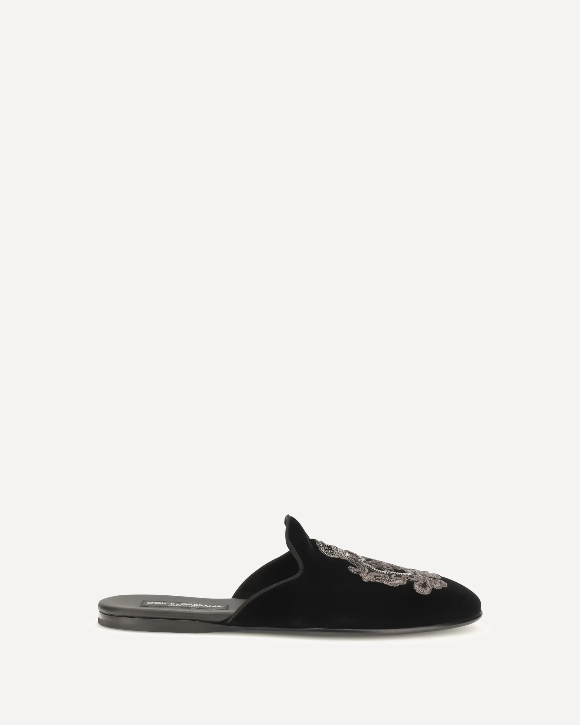 Velvet Slippers - BLACK | Cheap Luxury Handbags Store,