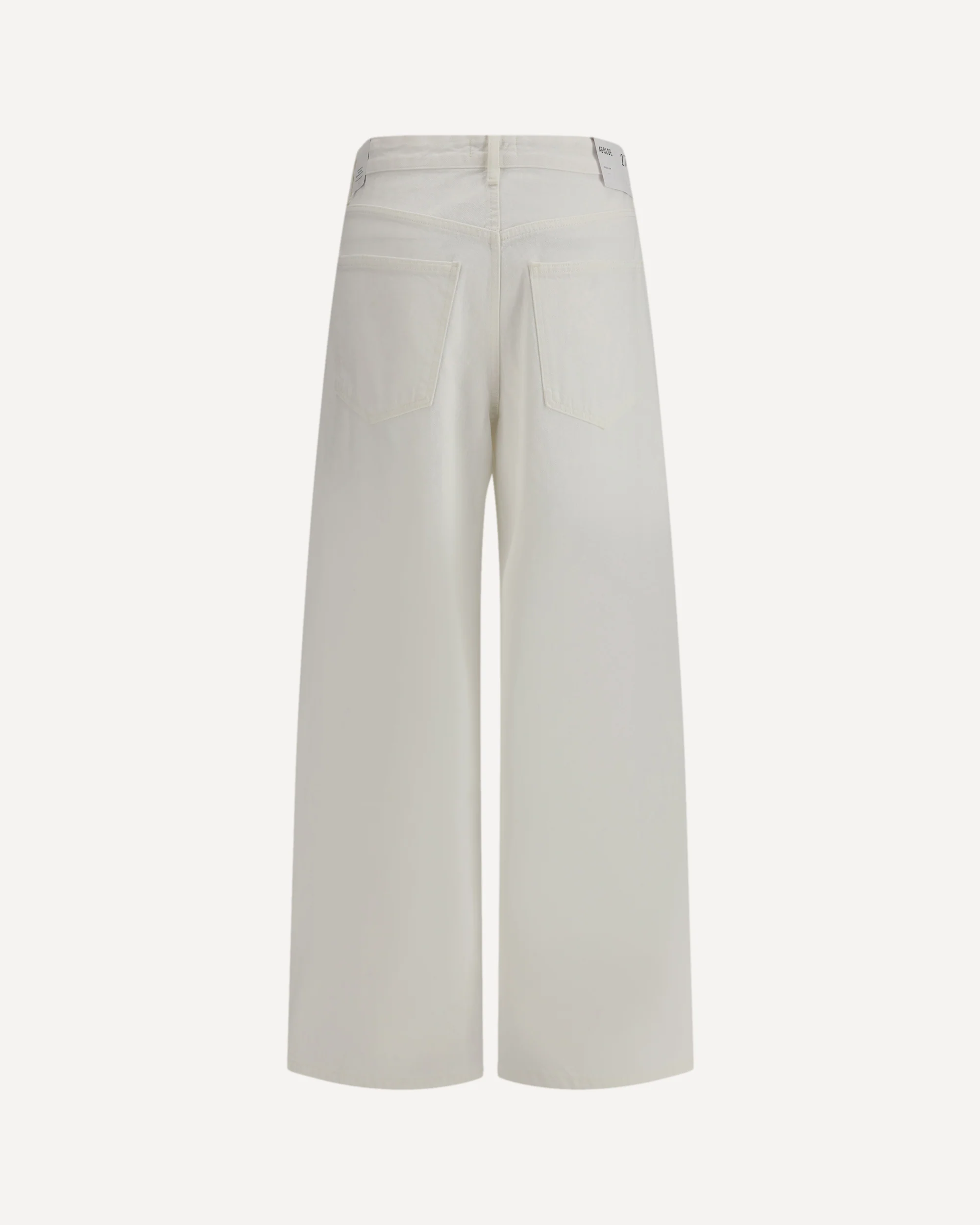 Vana Fold Jeans - WHITE | Cheap Luxury Handbags Store,