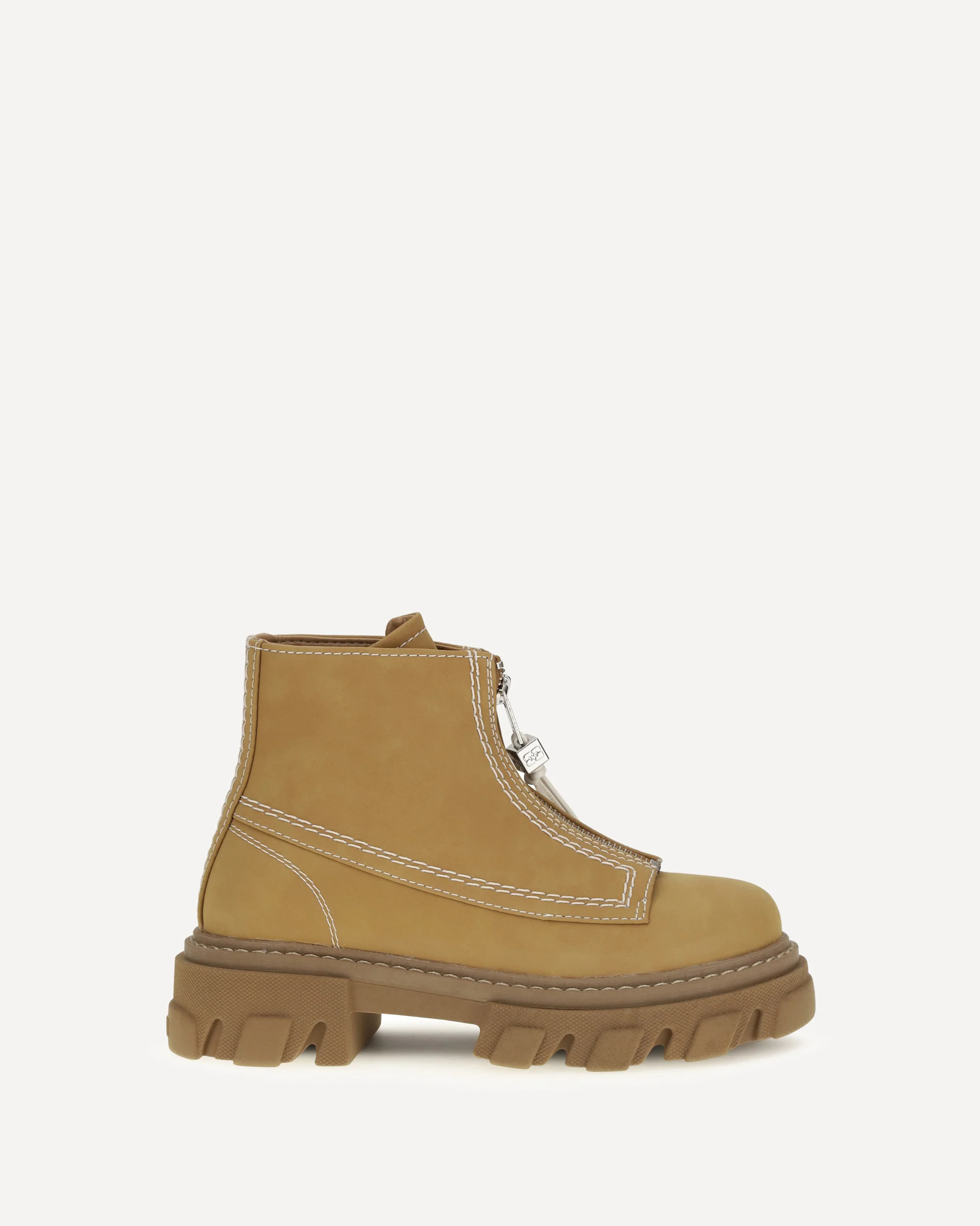 Cleated Boots - BEIGE | Cheap Luxury Handbags Store,