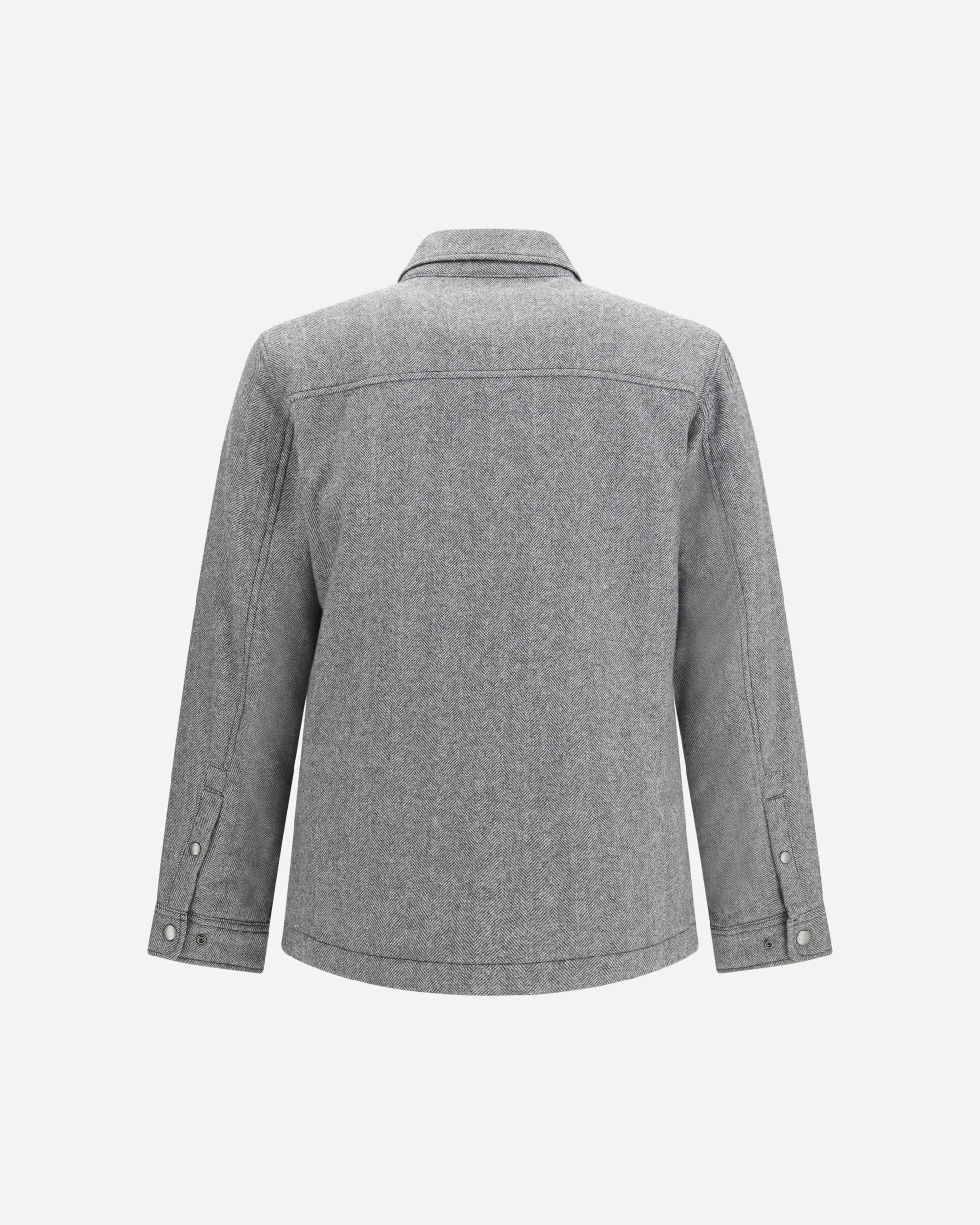 Alaskan Check Jacket - GREY | Cheap Luxury Handbags Store,