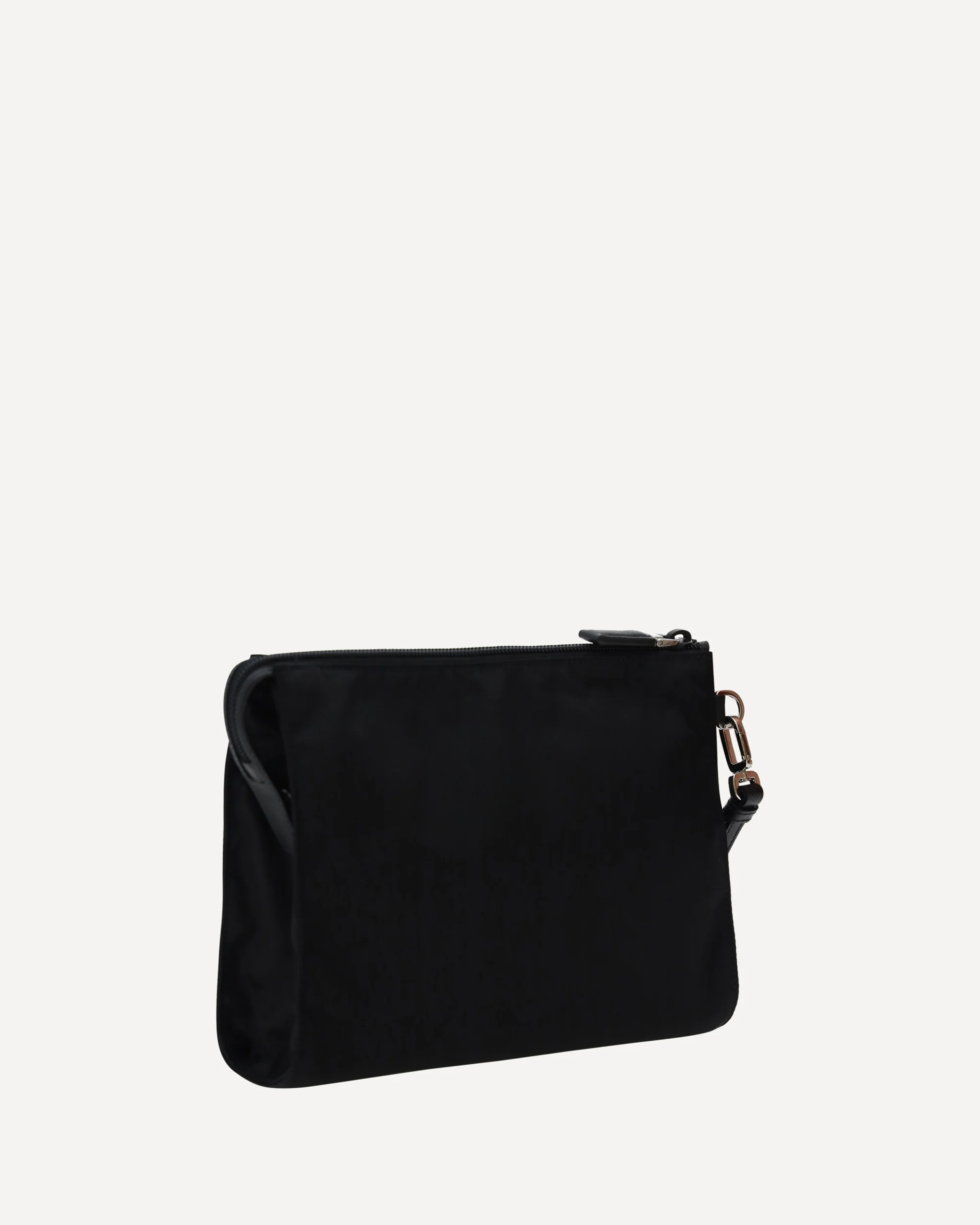Re-Nylon and Saffiano Necessaire Beauty Case - BLACK | Cheap Luxury Handbags Store,