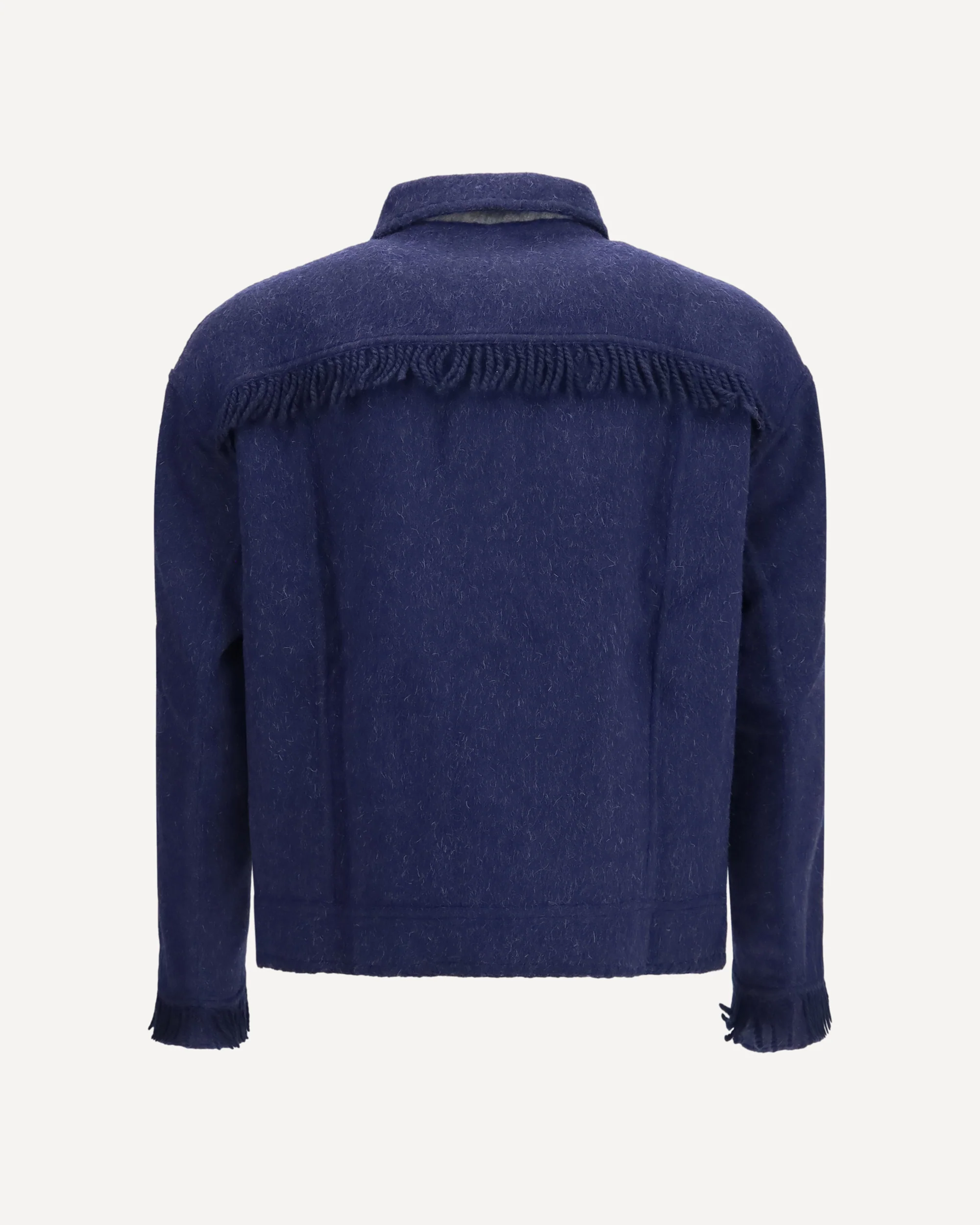 Vedu reversible alpaca and wool-blend Jacket - BLUE | Cheap Luxury Handbags Store,