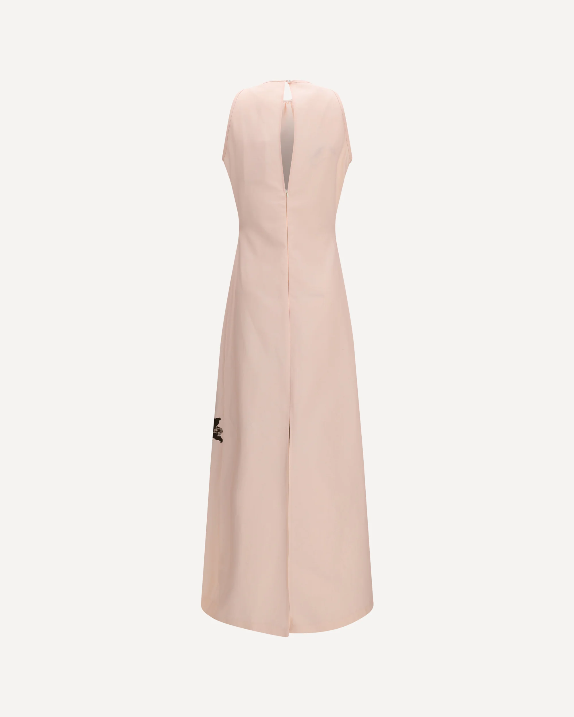 Petunia long Dress in cotton and viscose duchesse - PINK | Cheap Luxury Handbags Store,