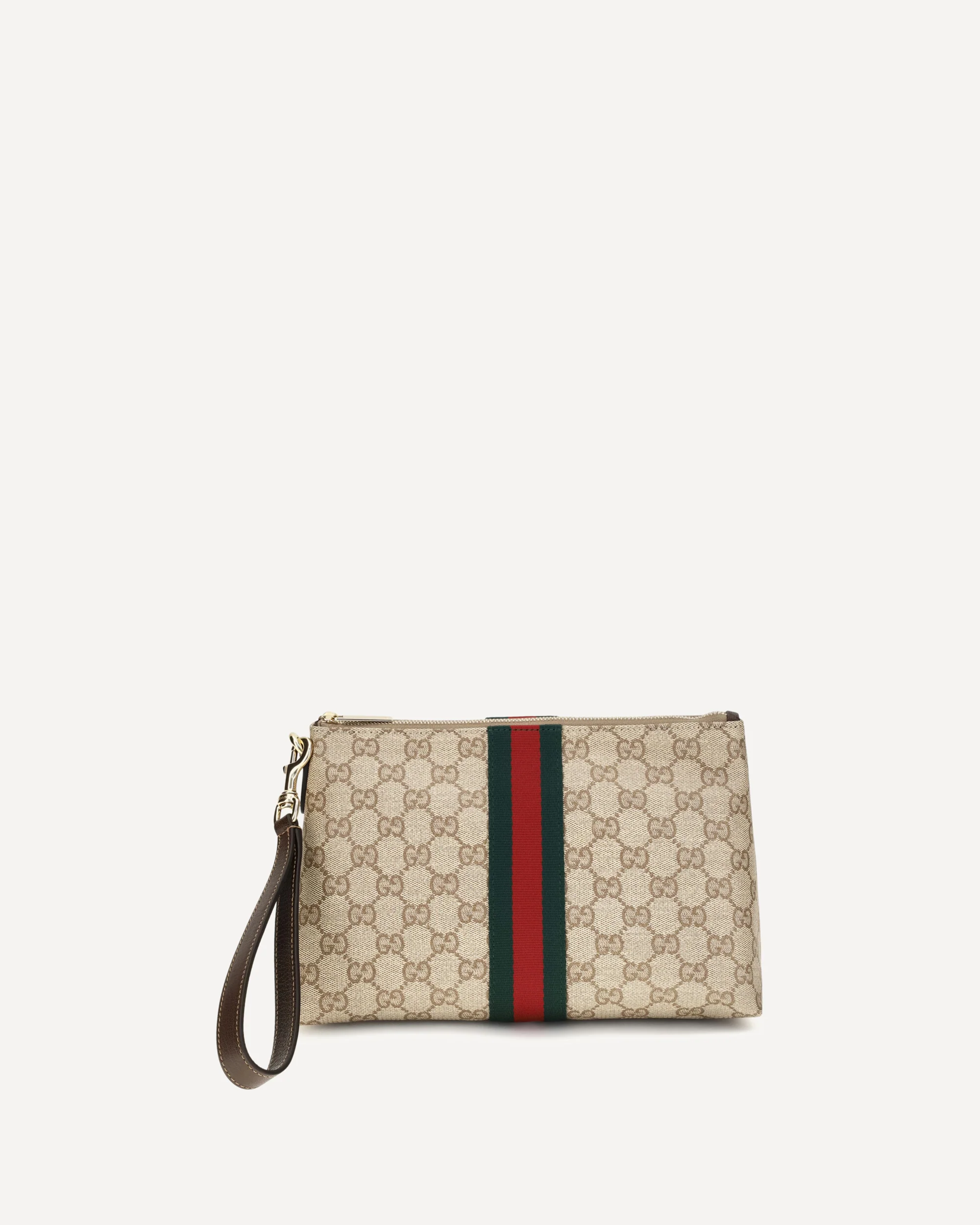 Small GG Web Pouch - BEIGE | Cheap Luxury Handbags Store,