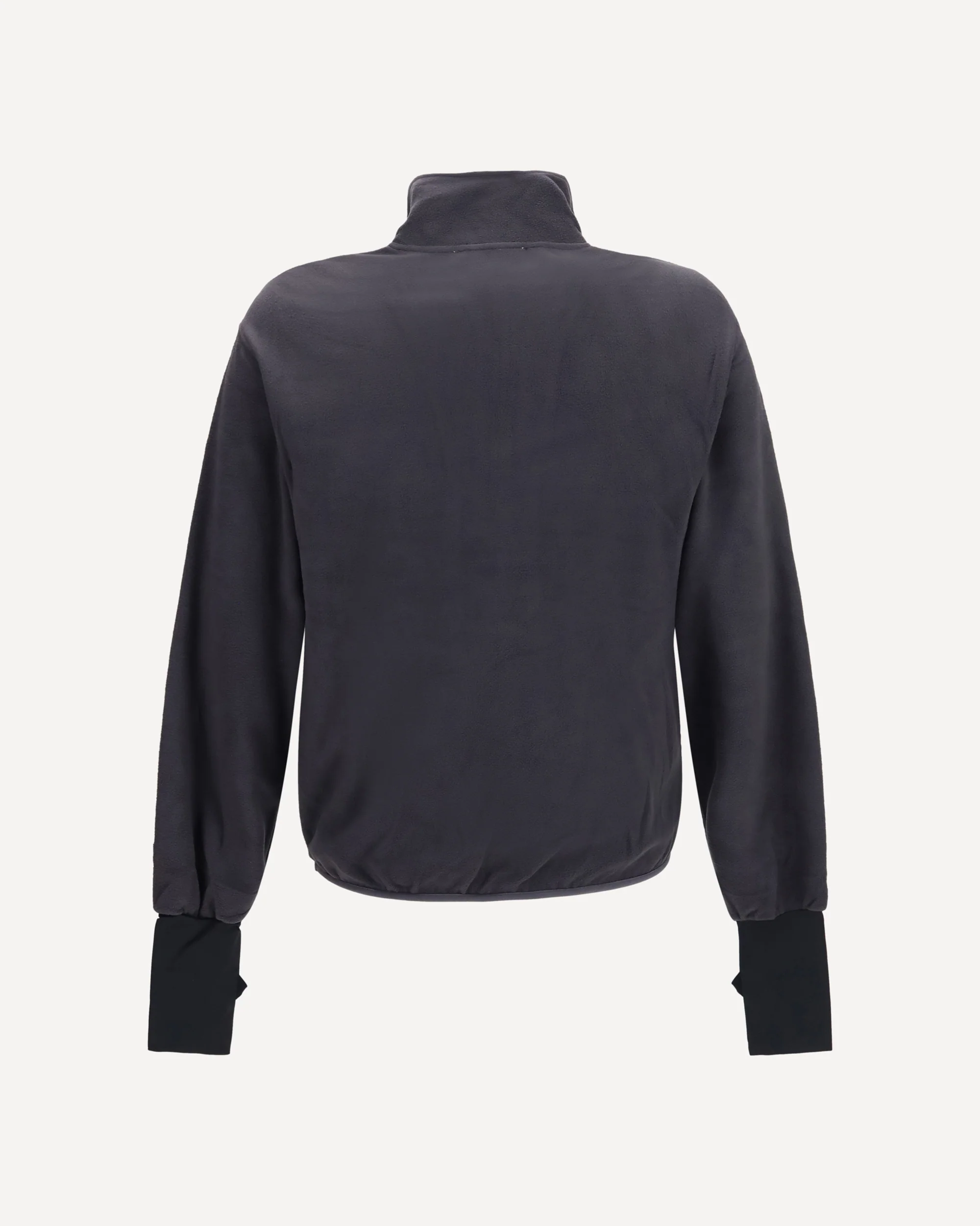 Shell fleece zip Jacket - BLACK | Cheap Luxury Handbags Store,