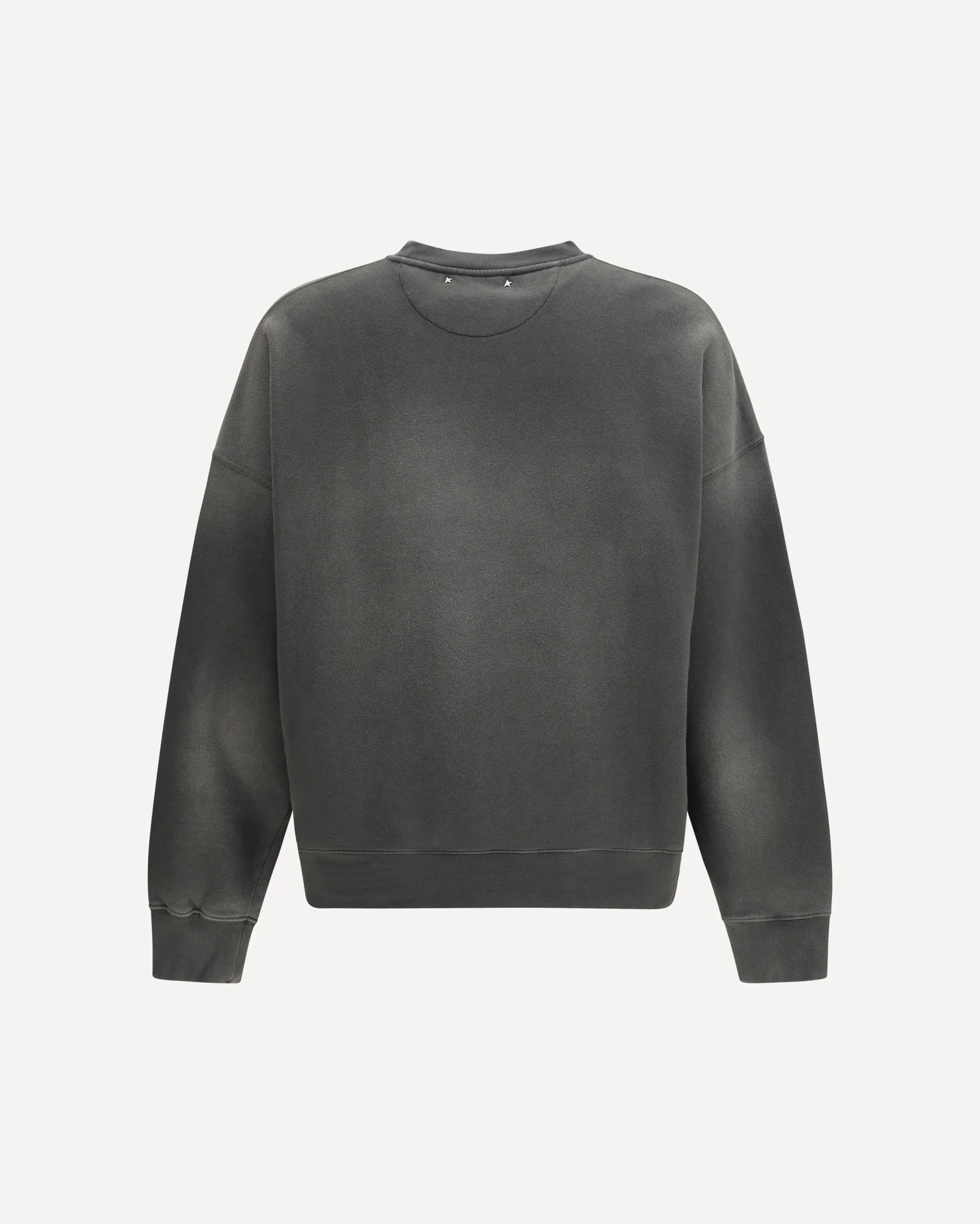Star Embroidered Sweatshirt - GREY | Cheap Luxury Handbags Store,