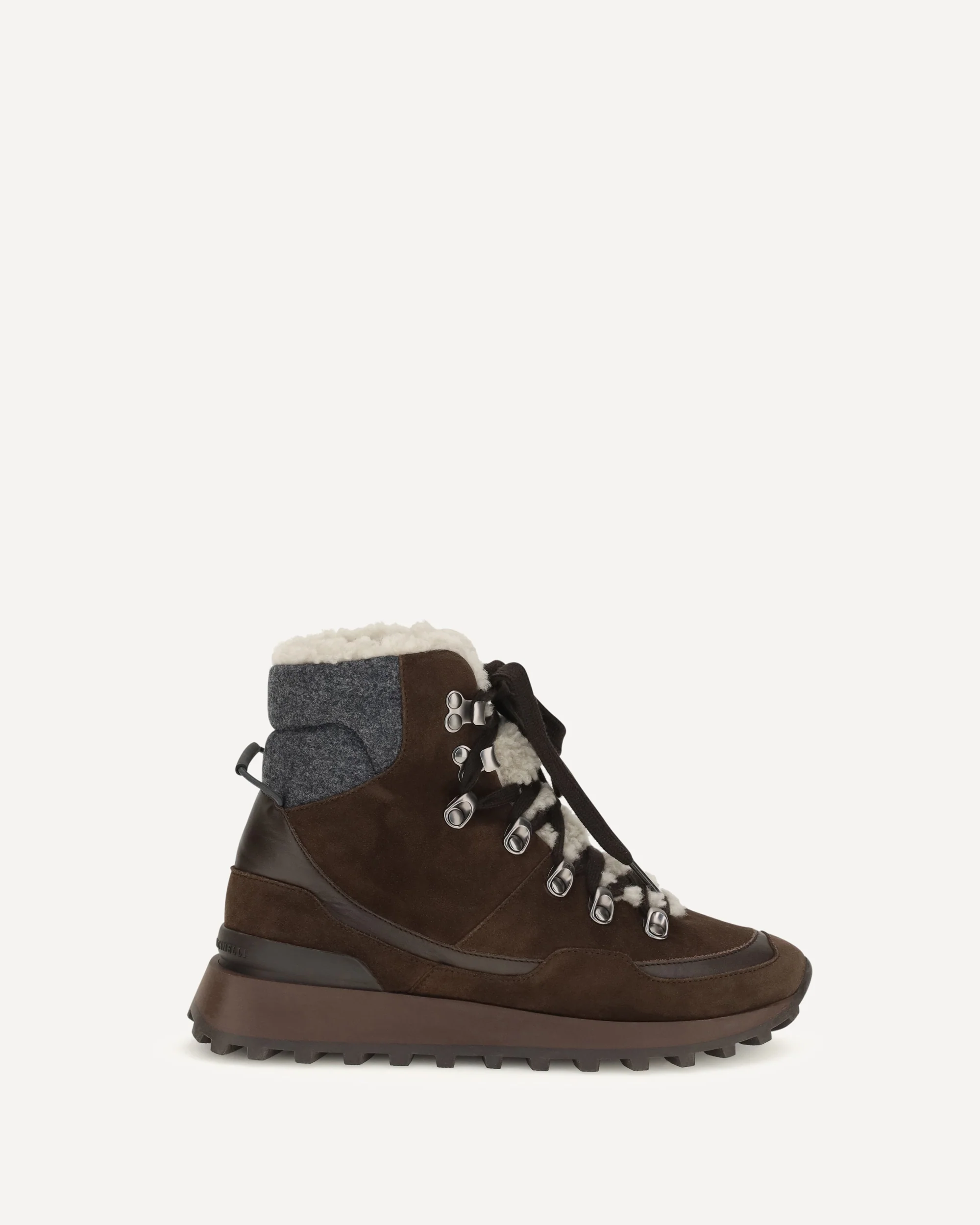 Suede lace-up Ankle Boots - BROWN | Cheap Luxury Handbags Store,