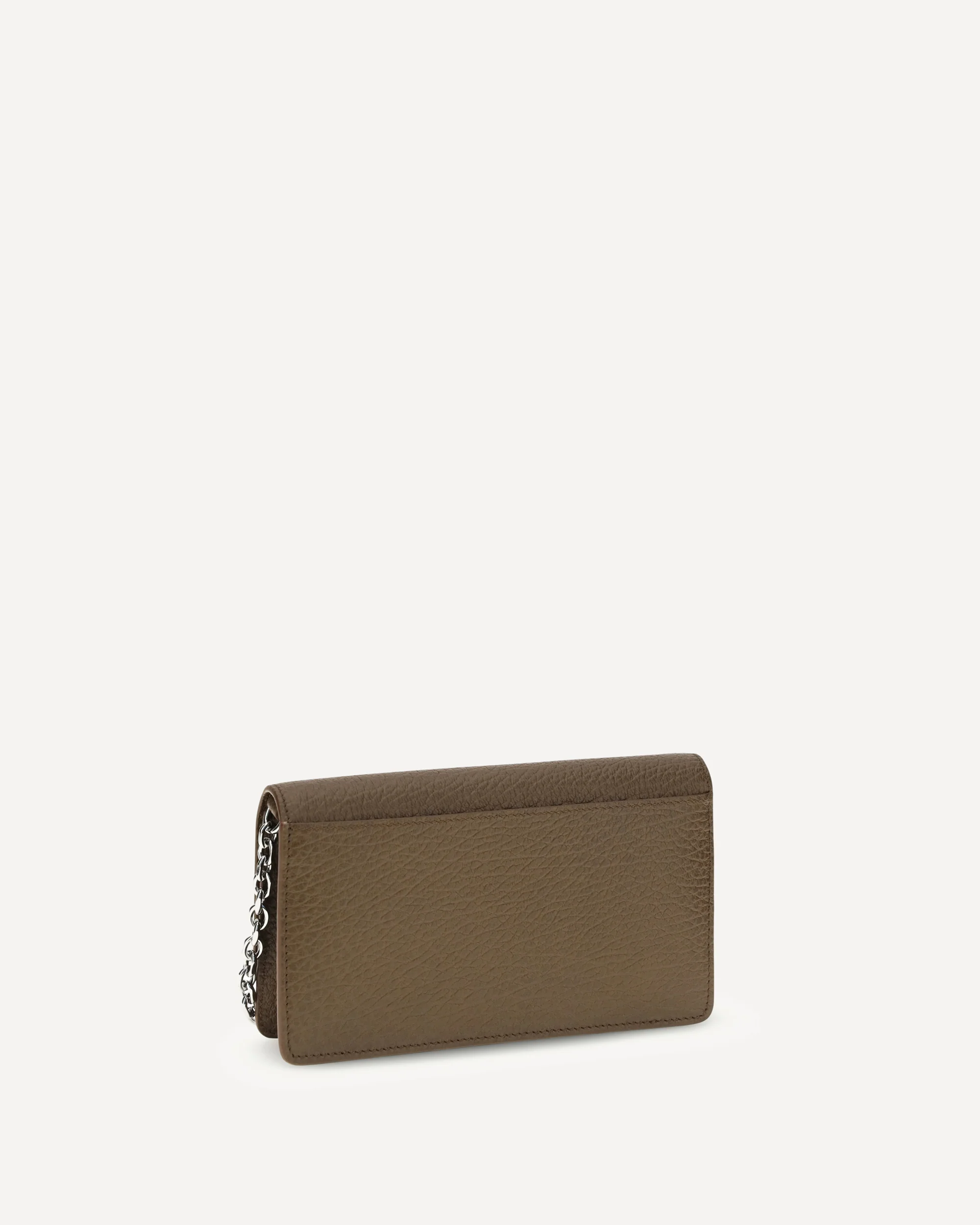 Grained leather Wallet - BROWN | Cheap Luxury Handbags Store,